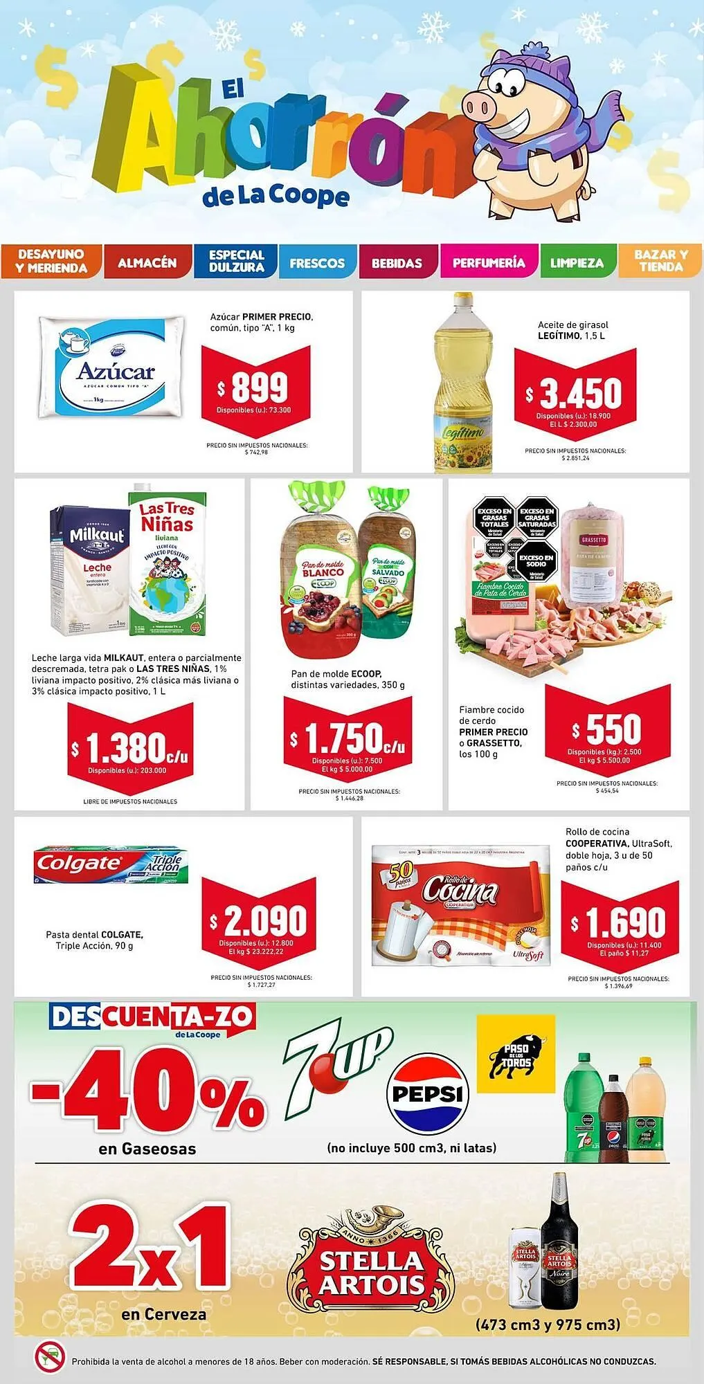 Ofertas de Catálogo Cooperativa Obrera 17 de julio al 30 de julio 2025 - Página 1 del catálogo