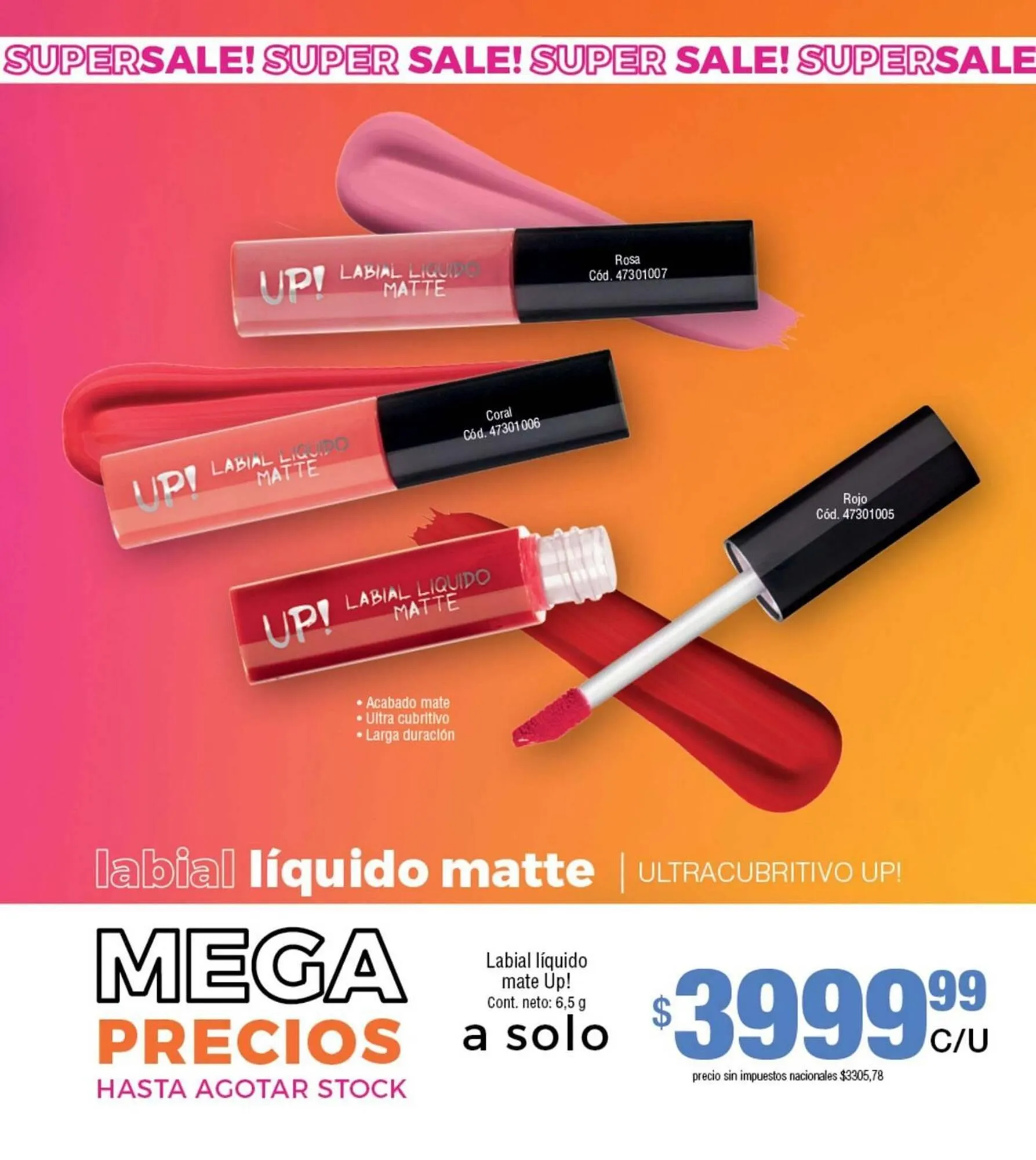 Ofertas de Catálogo Millanel Cosmética 2 de febrero al 1 de marzo 2026 - Página 109 del catálogo