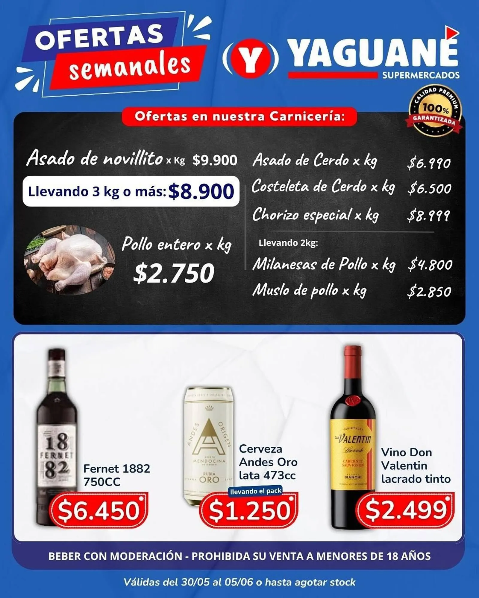 Ofertas de Catálogo Yaguane Supermercados 30 de mayo al 5 de junio 2025 - Página 4 del catálogo