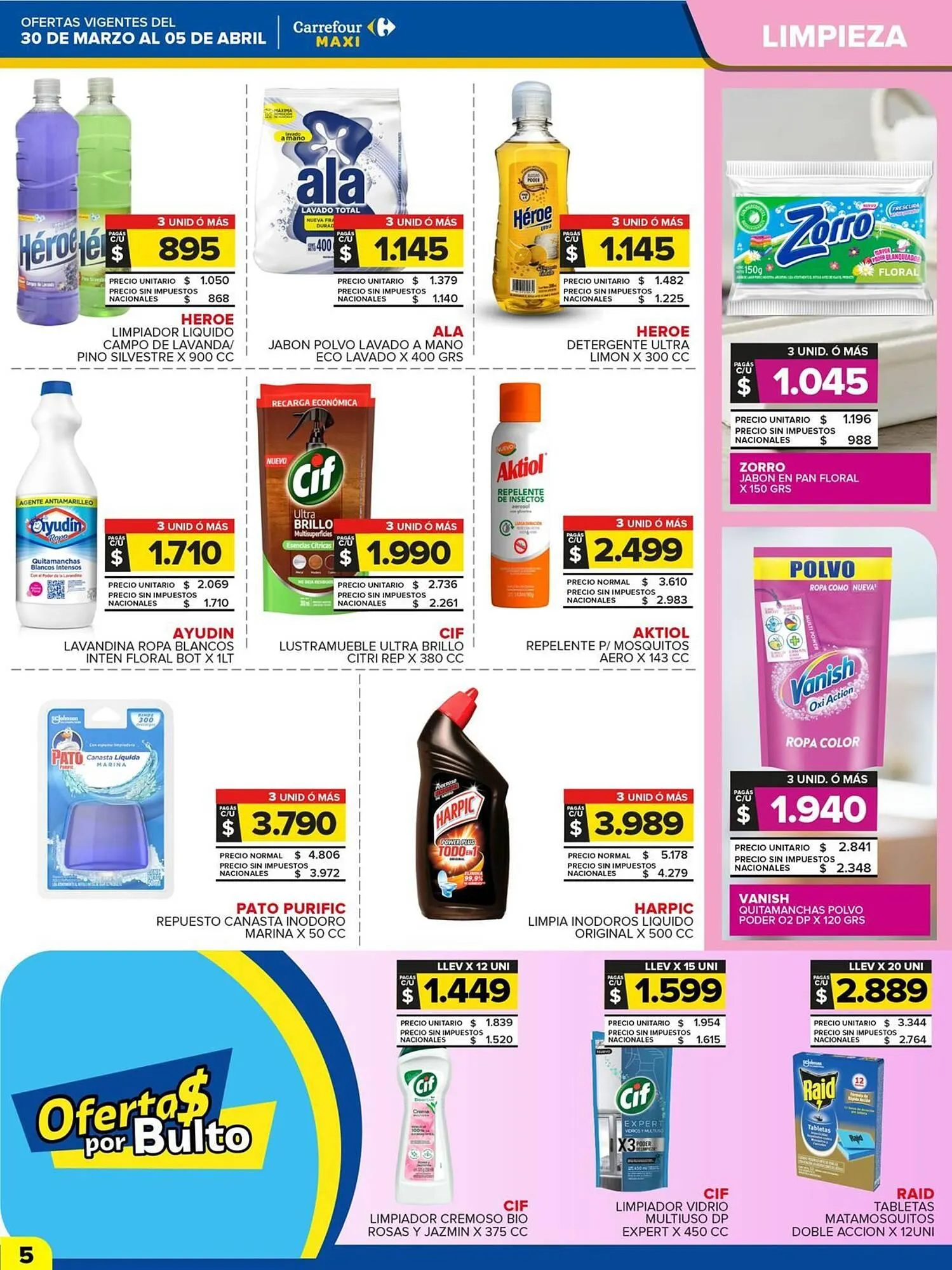 Ofertas de Folleto Carrefour Maxi 30 de marzo al 6 de abril 2026 - Página 7 del catálogo