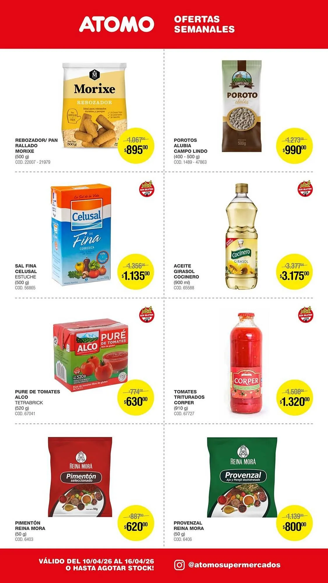 Ofertas de Catálogo Atomo Conviene 10 de abril al 16 de abril 2026 - Página 10 del catálogo