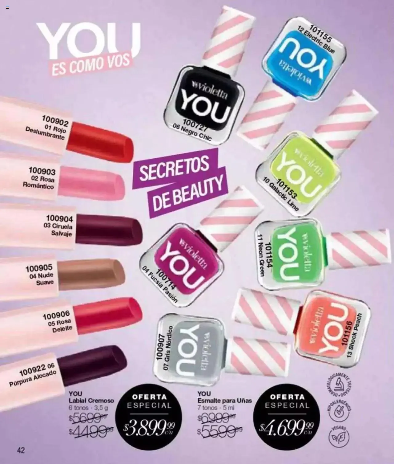 Ofertas de Violetta catálogo 4 de abril al 31 de diciembre 2024 - Página 42 del catálogo