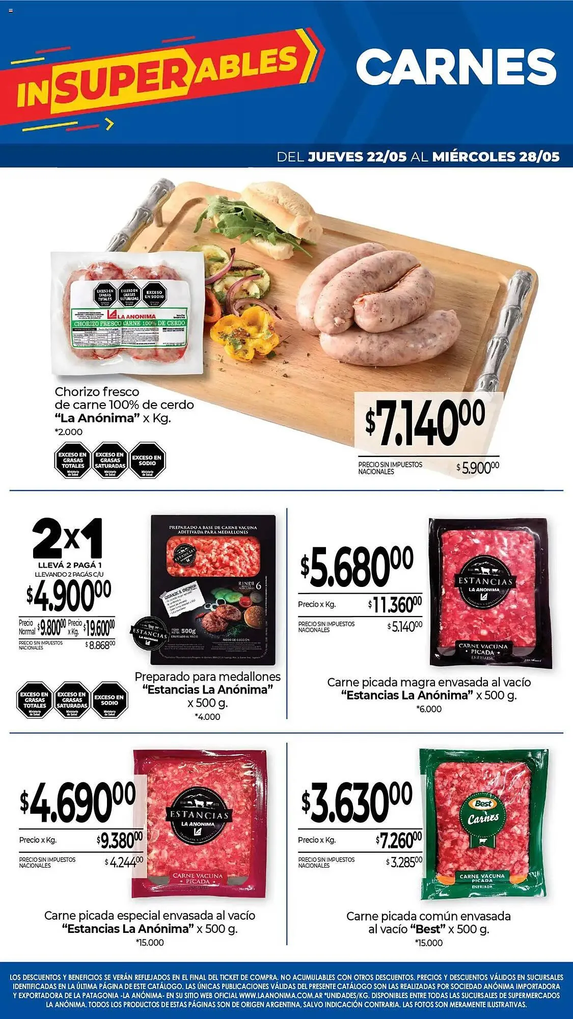 Ofertas de Catálogo La Anonima 22 de mayo al 28 de mayo 2025 - Página 2 del catálogo