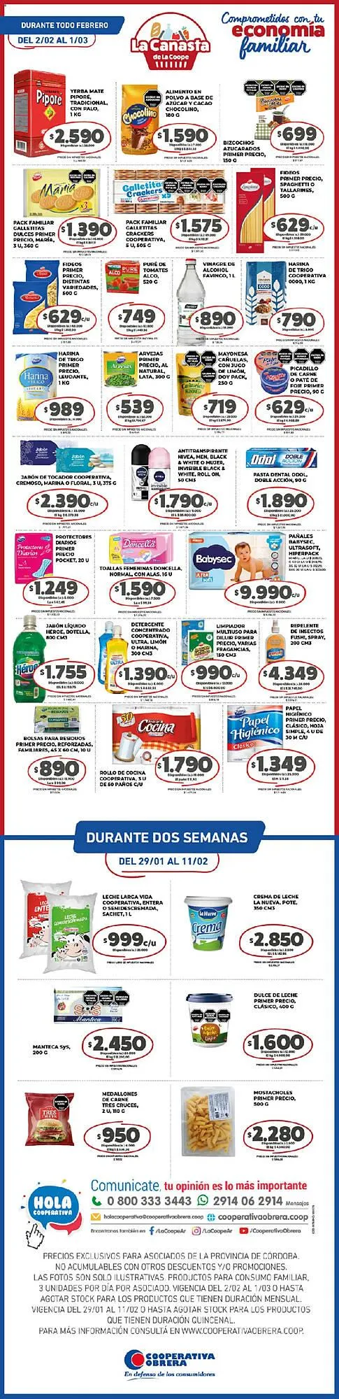 Catálogo Cooperativa Obrera - 1