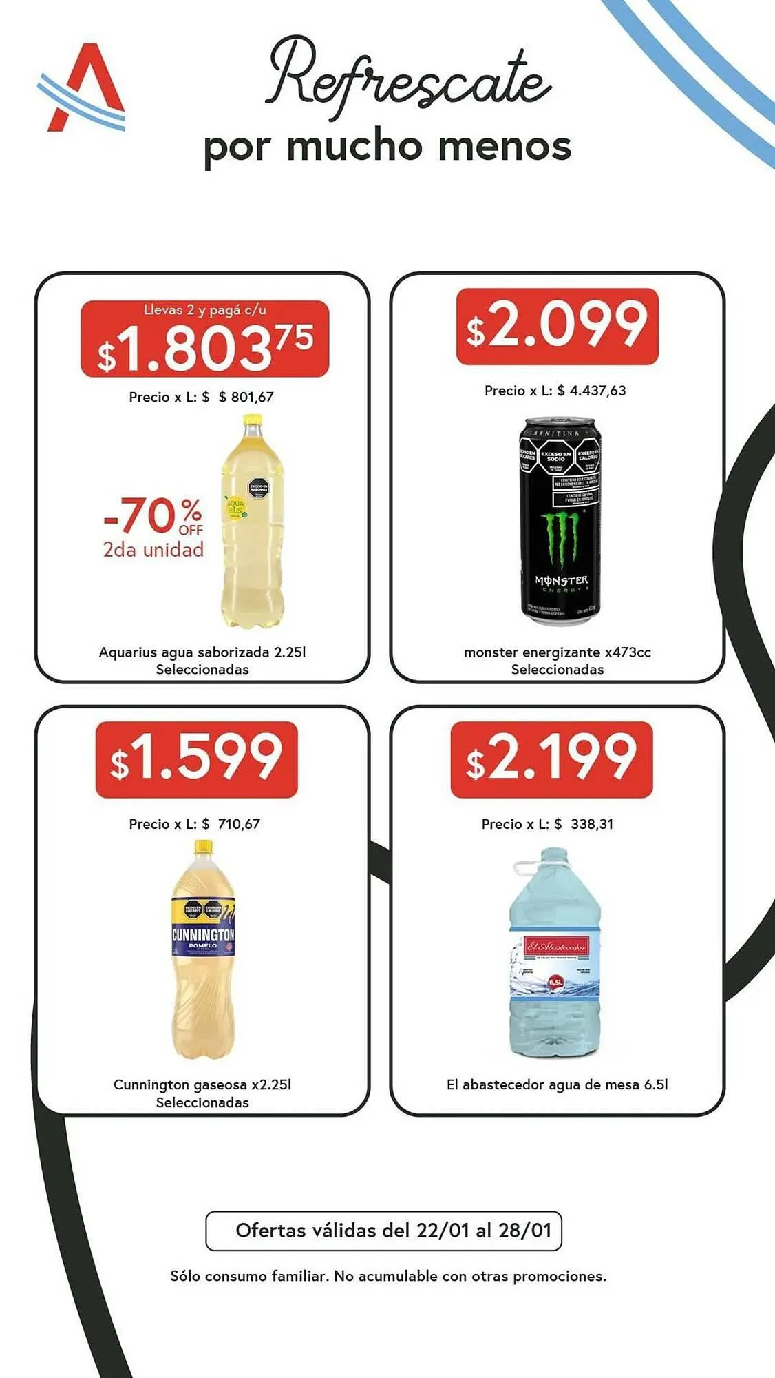 Ofertas de Catálogo El Abastecedor 22 de enero al 28 de enero 2026 - Página 8 del catálogo