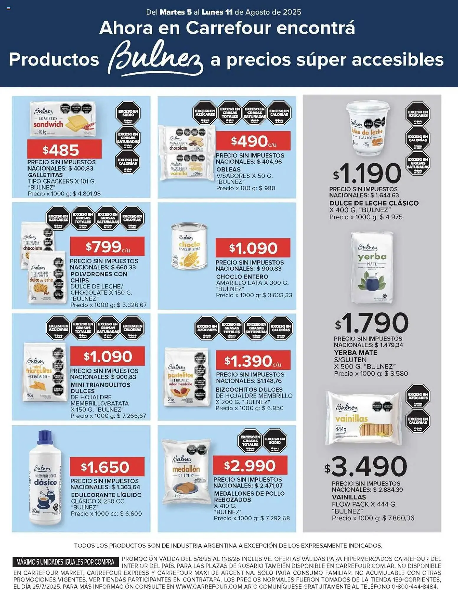 Ofertas de Catálogo Carrefour 5 de agosto al 12 de agosto 2025 - Página 12 del catálogo