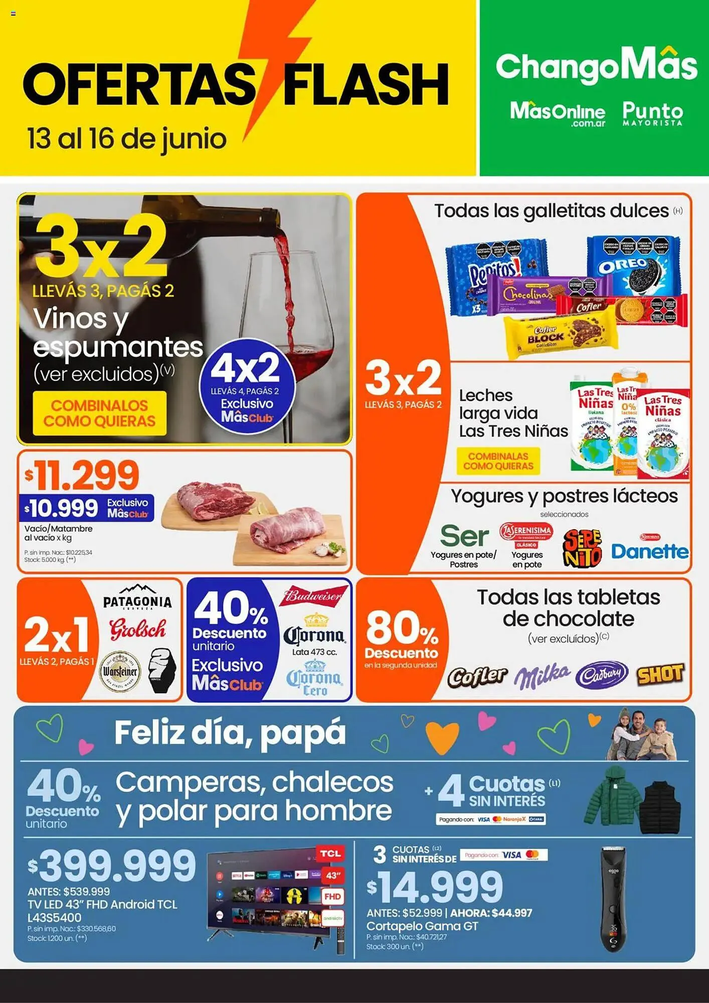 Ofertas de Catálogo Changomas 13 de junio al 16 de junio 2025 - Página 1 del catálogo