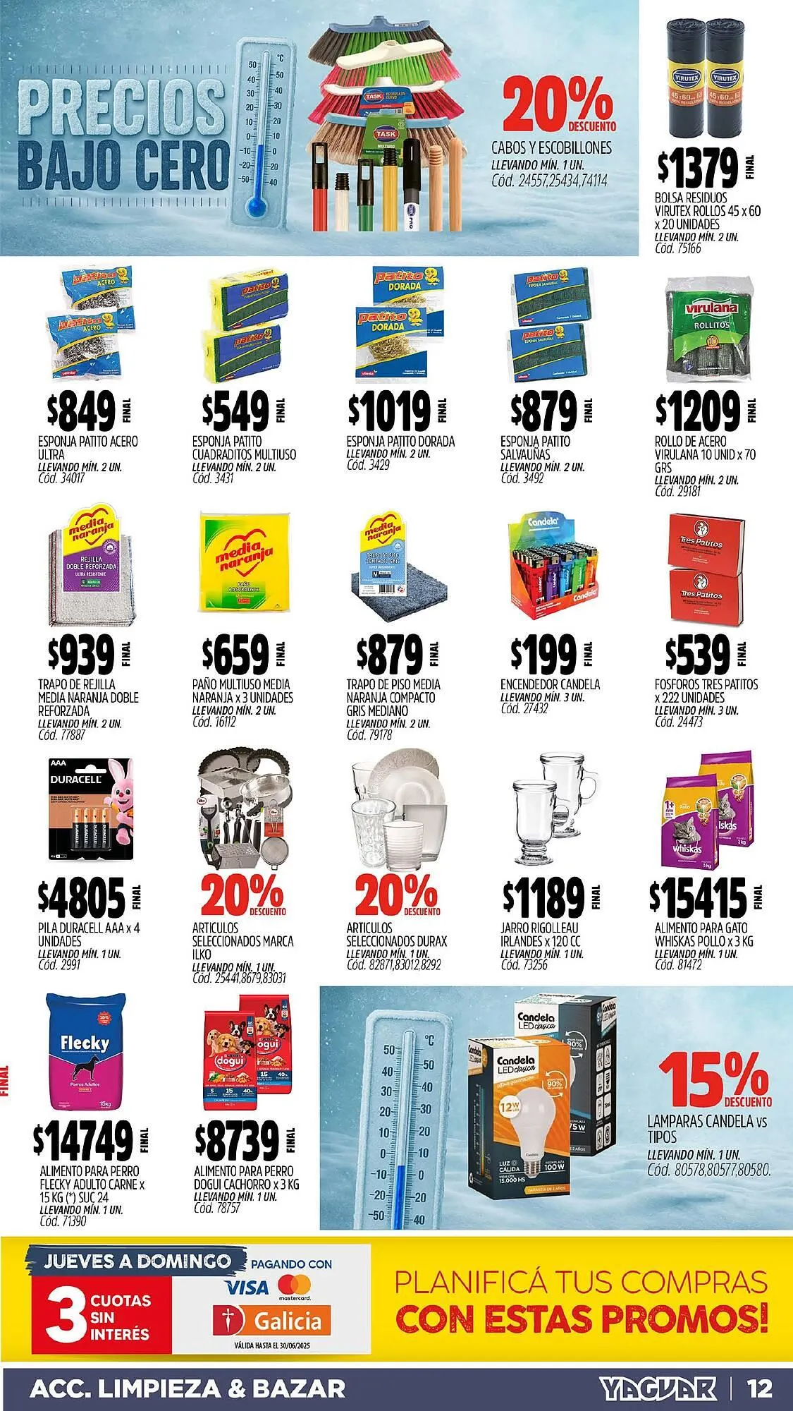 Ofertas de Catálogo Supermercados Yaguar 9 de junio al 16 de junio 2025 - Página 13 del catálogo