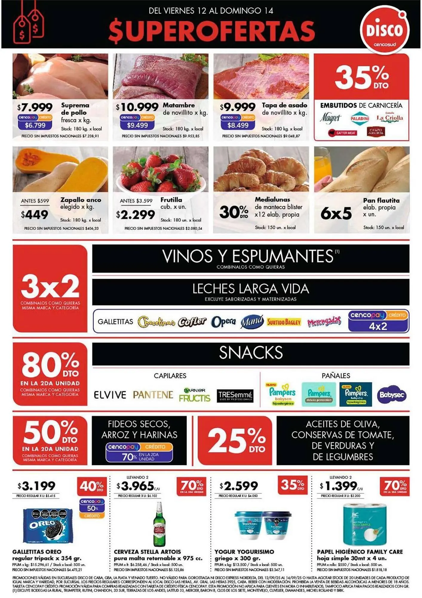 Ofertas de Folleto Disco 11 de septiembre al 14 de septiembre 2025 - Página 1 del catálogo