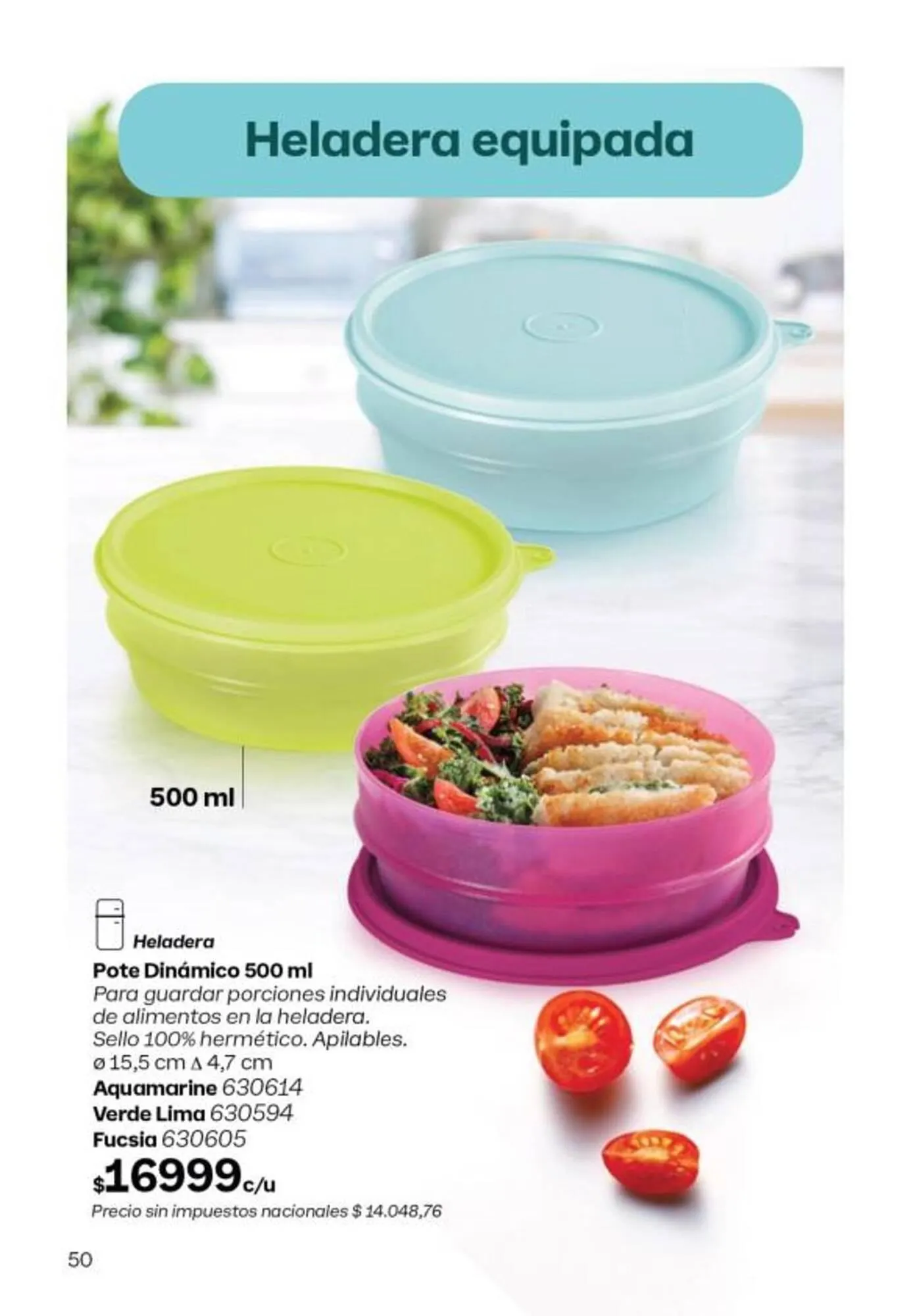 Ofertas de Catálogo Tupperware 10 de mayo al 31 de mayo 2025 - Página 51 del catálogo