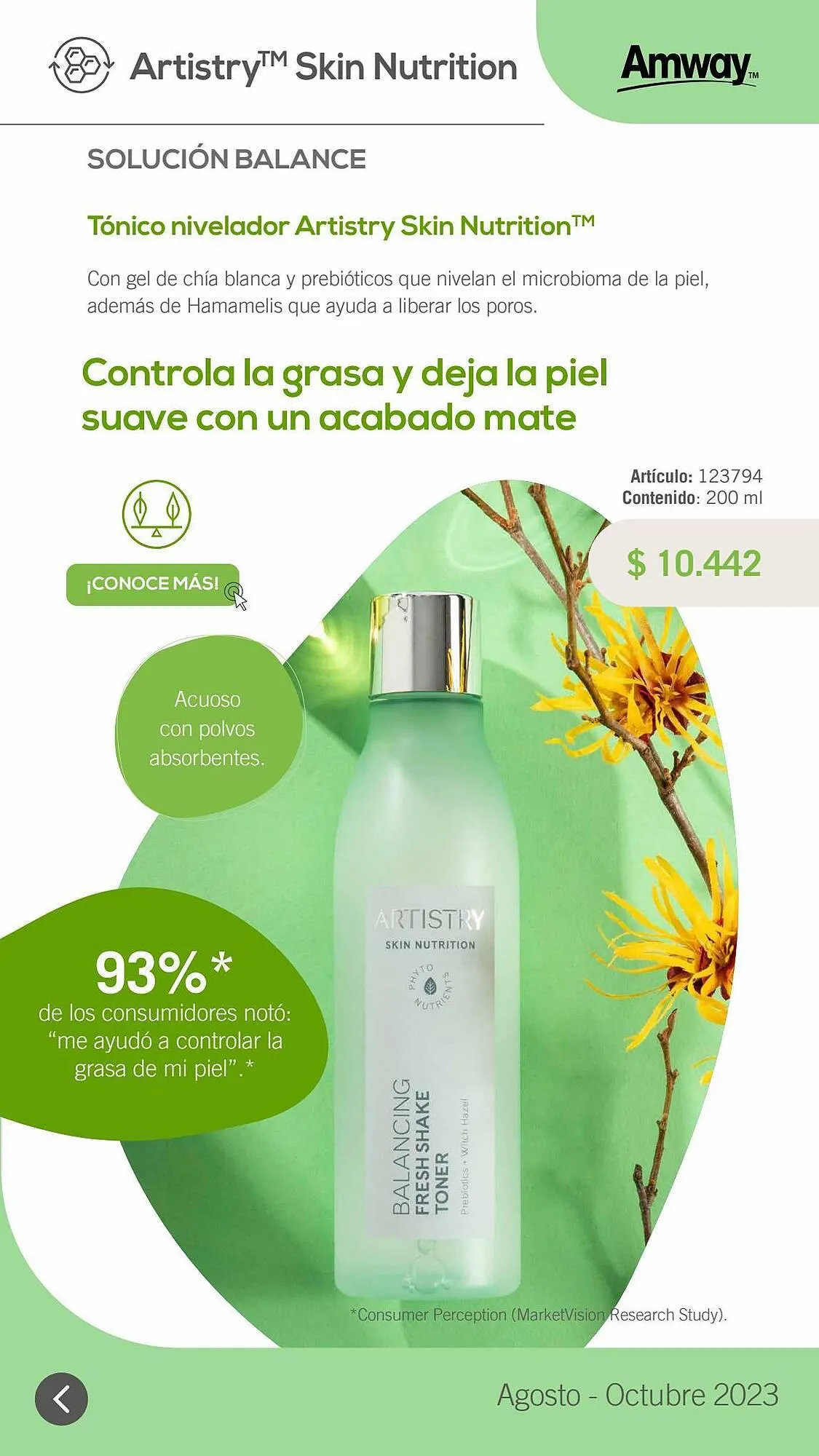 Ofertas de Catálogo Amway 1 de agosto al 31 de octubre 2023 - Página 6 del catálogo