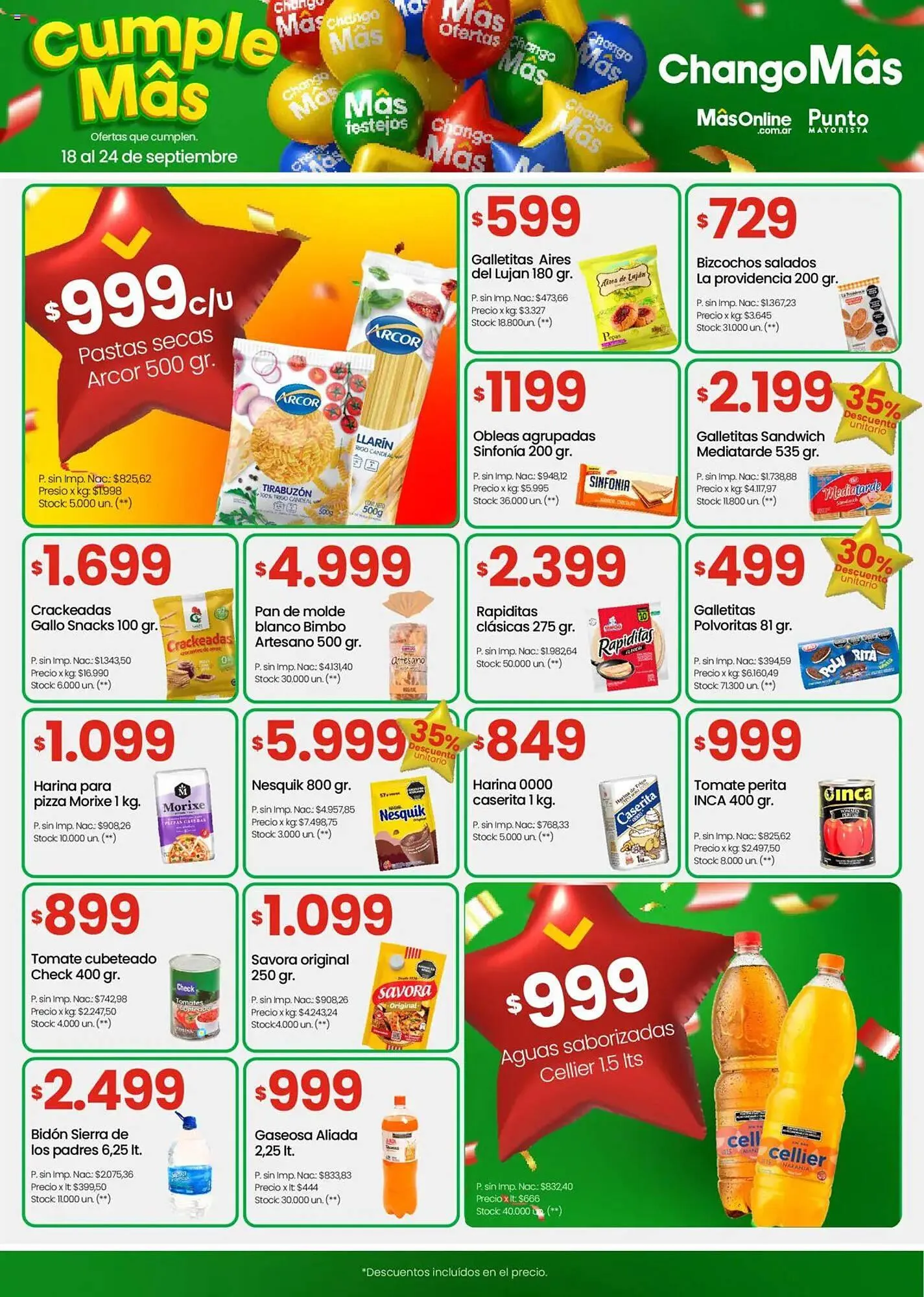 Ofertas de Catálogo Changomas 18 de septiembre al 24 de septiembre 2025 - Página 5 del catálogo