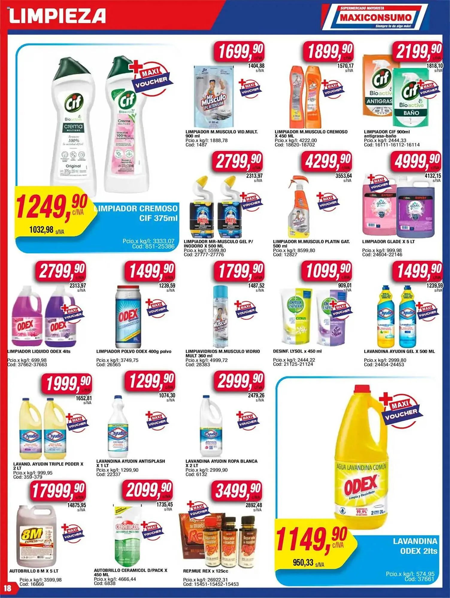 Ofertas de Catálogo Maxiconsumo 5 de mayo al 11 de mayo 2025 - Página 18 del catálogo