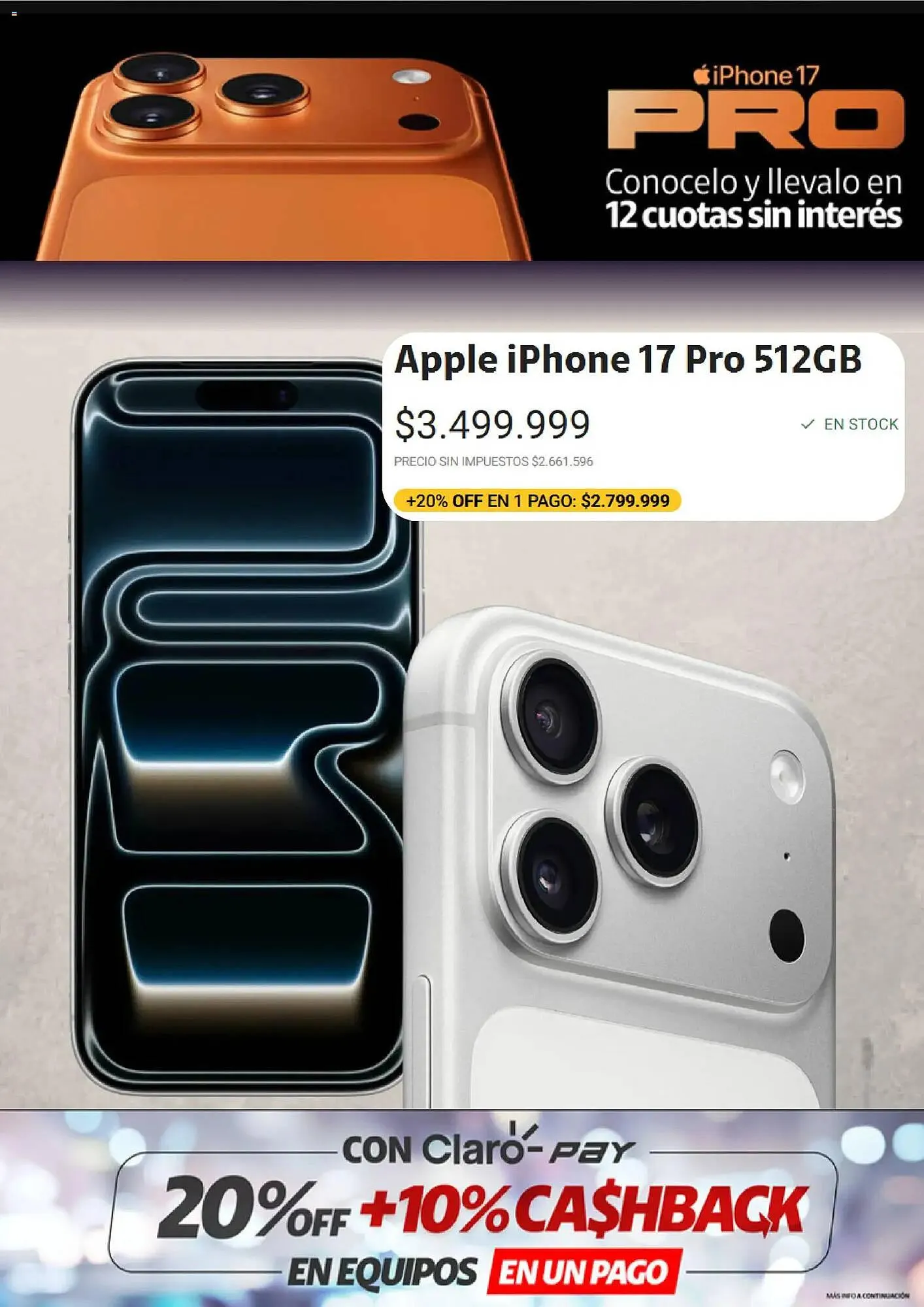 Ofertas de Catálogo Claro 20 de enero al 18 de febrero 2026 - Página 3 del catálogo