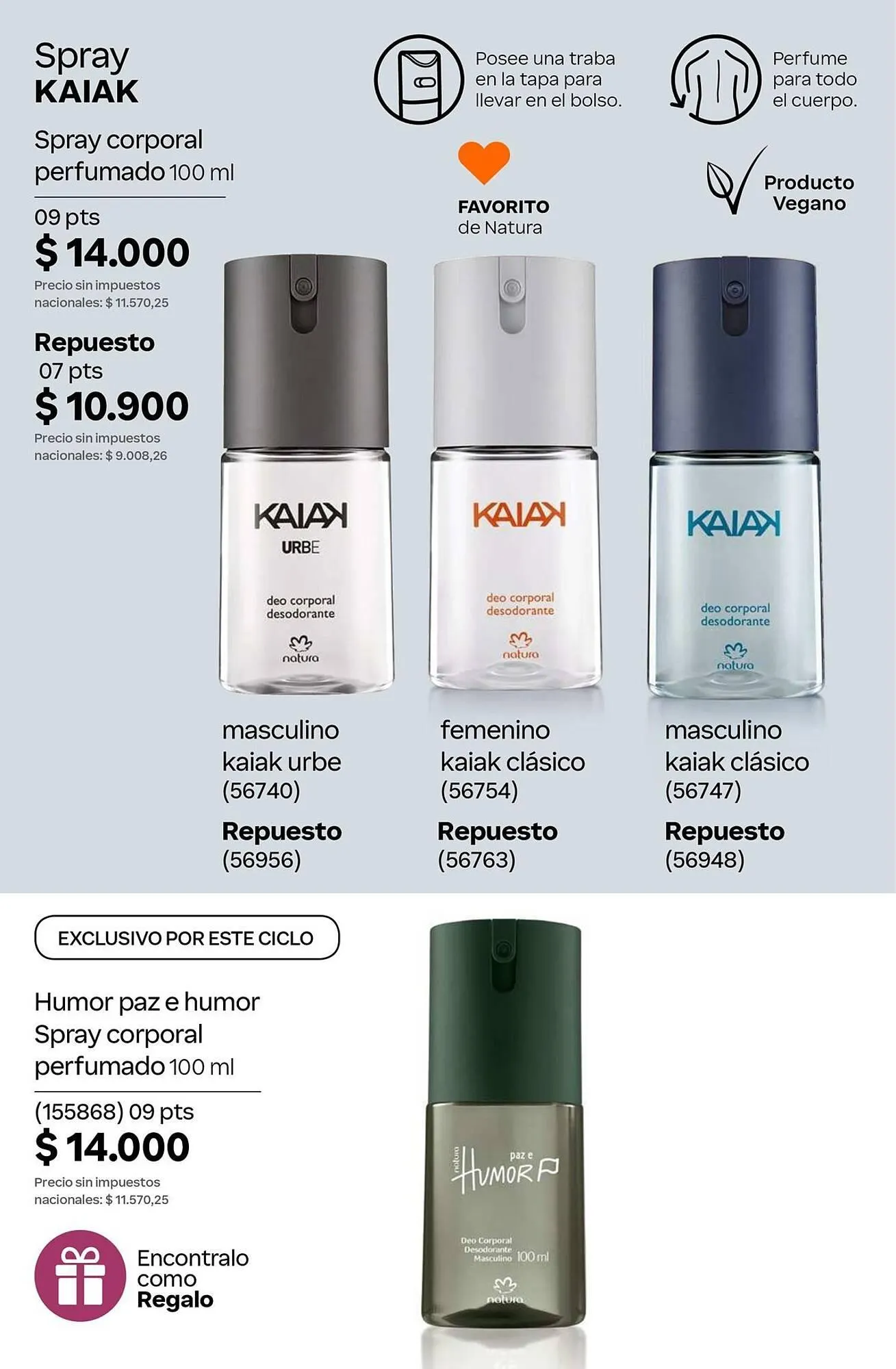 Ofertas de Catálogo Natura 1 de julio al 31 de julio 2026 - Página 209 del catálogo