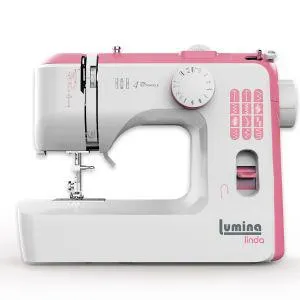 Máquina de Coser Recta Lumina Linda Rosa