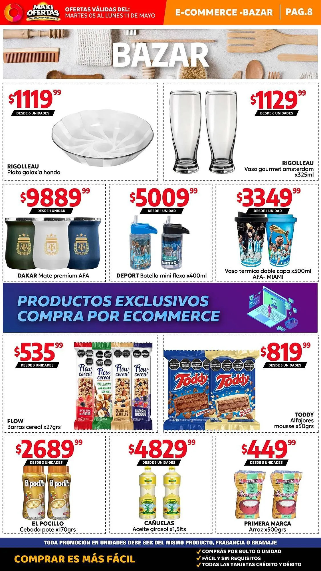 Ofertas de Catálogo Maxi Ofertas 4 de mayo al 11 de mayo 2026 - Página 8 del catálogo