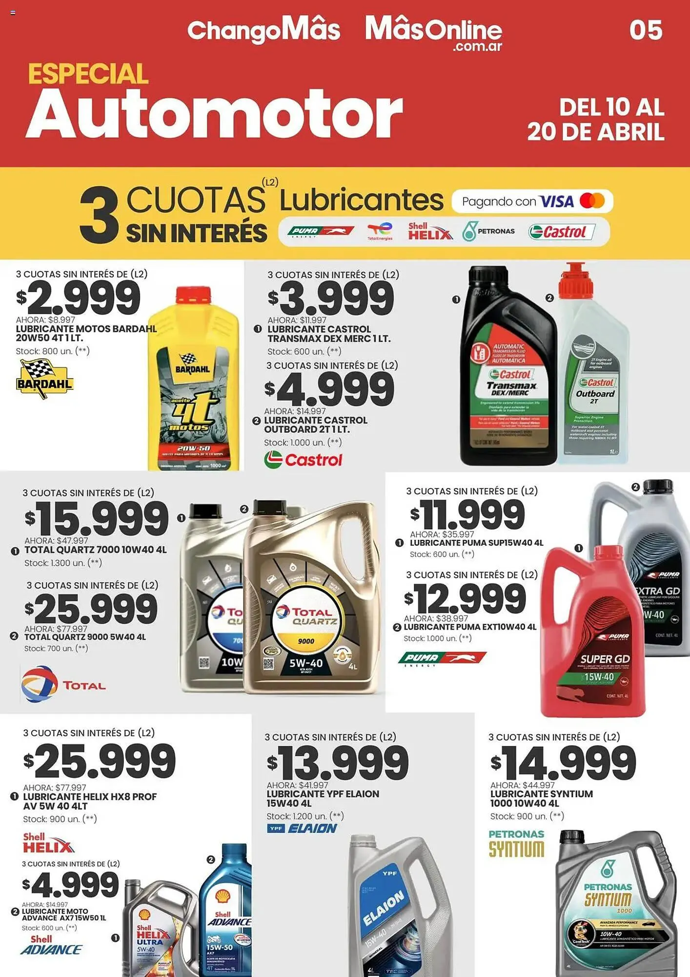 Ofertas de Catálogo Changomas 10 de abril al 20 de abril 2025 - Página 5 del catálogo