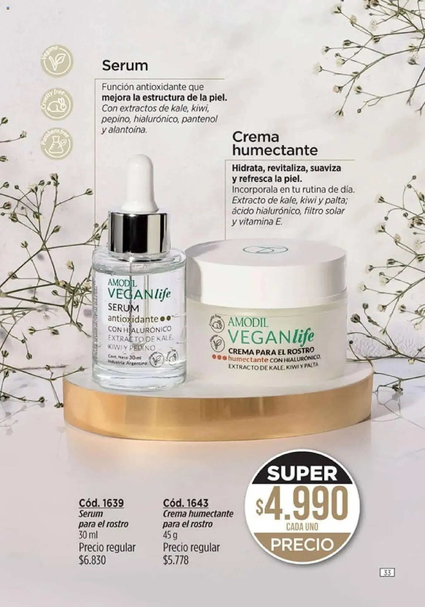 Ofertas de Catálogo Amodil 24 de marzo al 6 de abril 2025 - Página 33 del catálogo