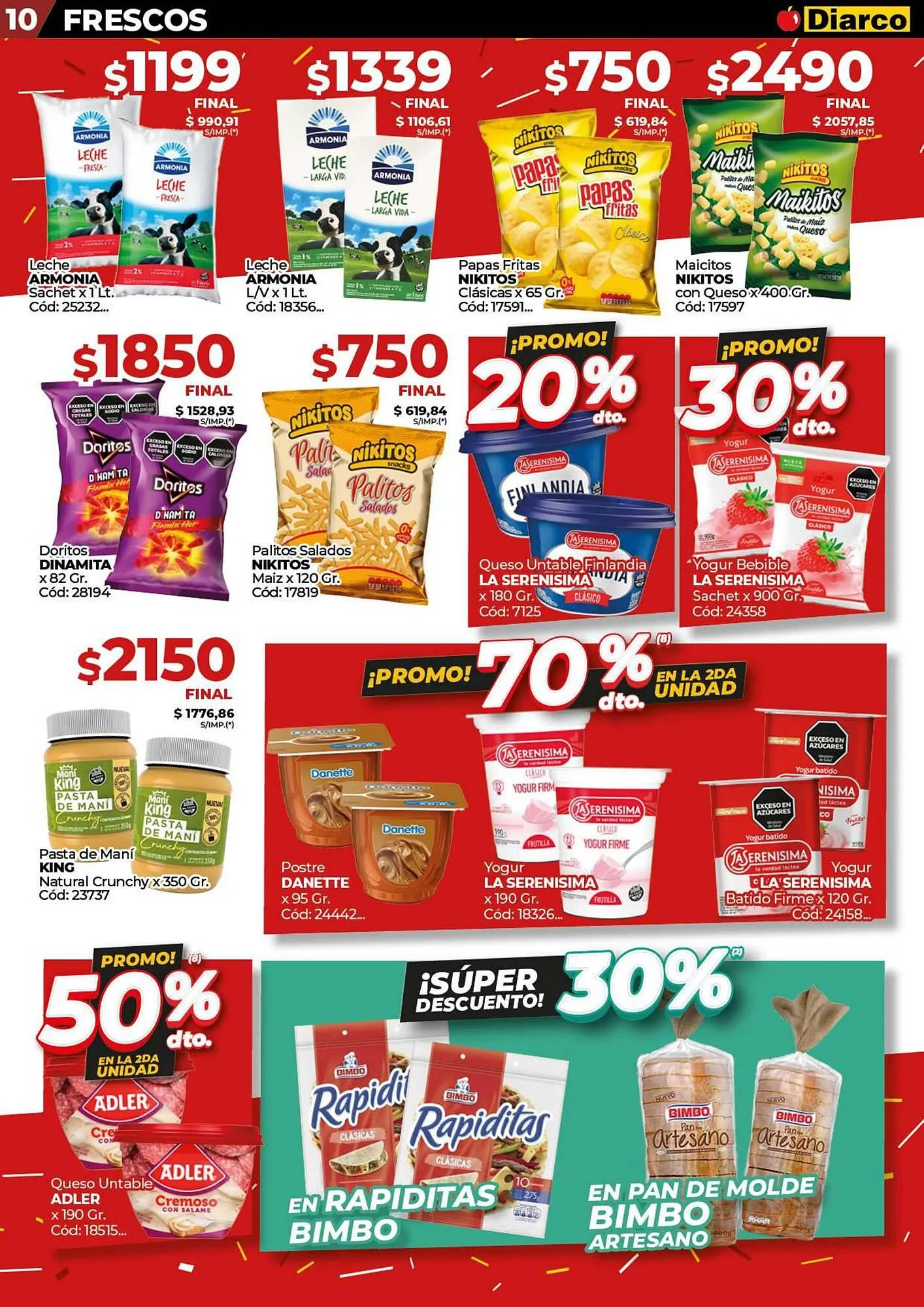 Ofertas de Catálogo Diarco 5 de mayo al 13 de mayo 2025 - Página 10 del catálogo