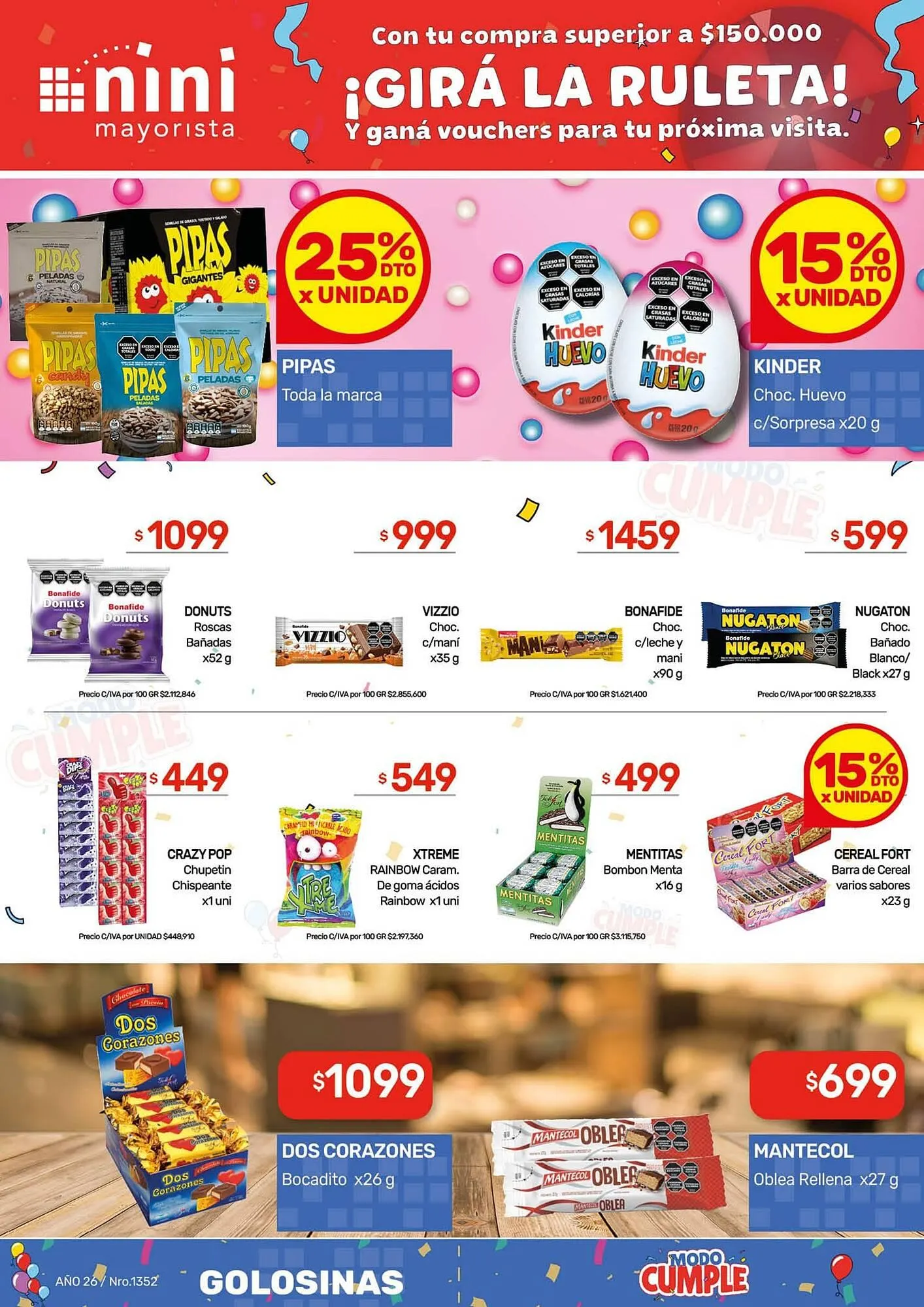 Ofertas de Catálogo Nini Mayorista 23 de marzo al 29 de marzo 2026 - Página 28 del catálogo