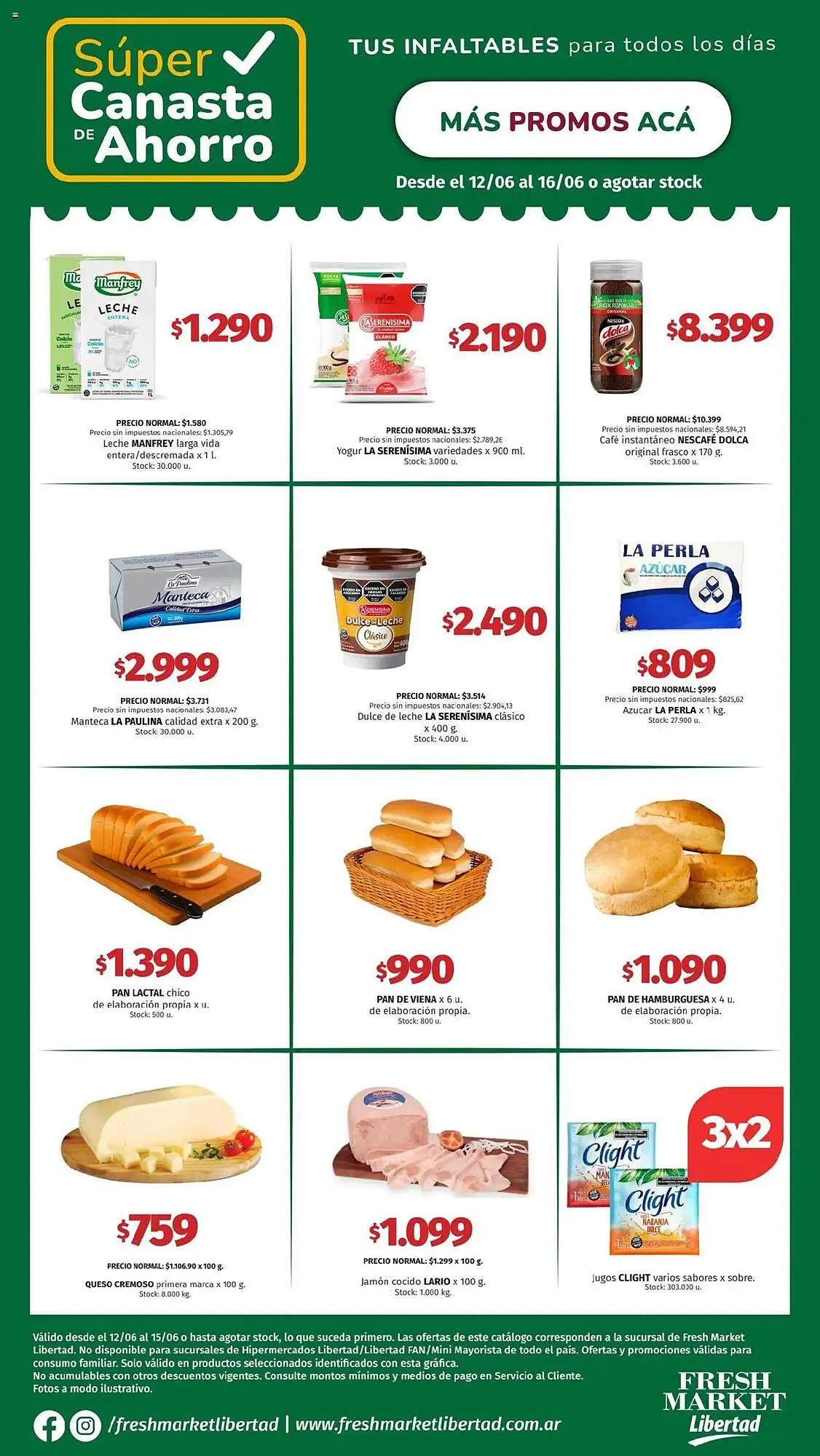 Ofertas de Catálogo Hipermercado Libertad 12 de junio al 16 de junio 2025 - Página 3 del catálogo