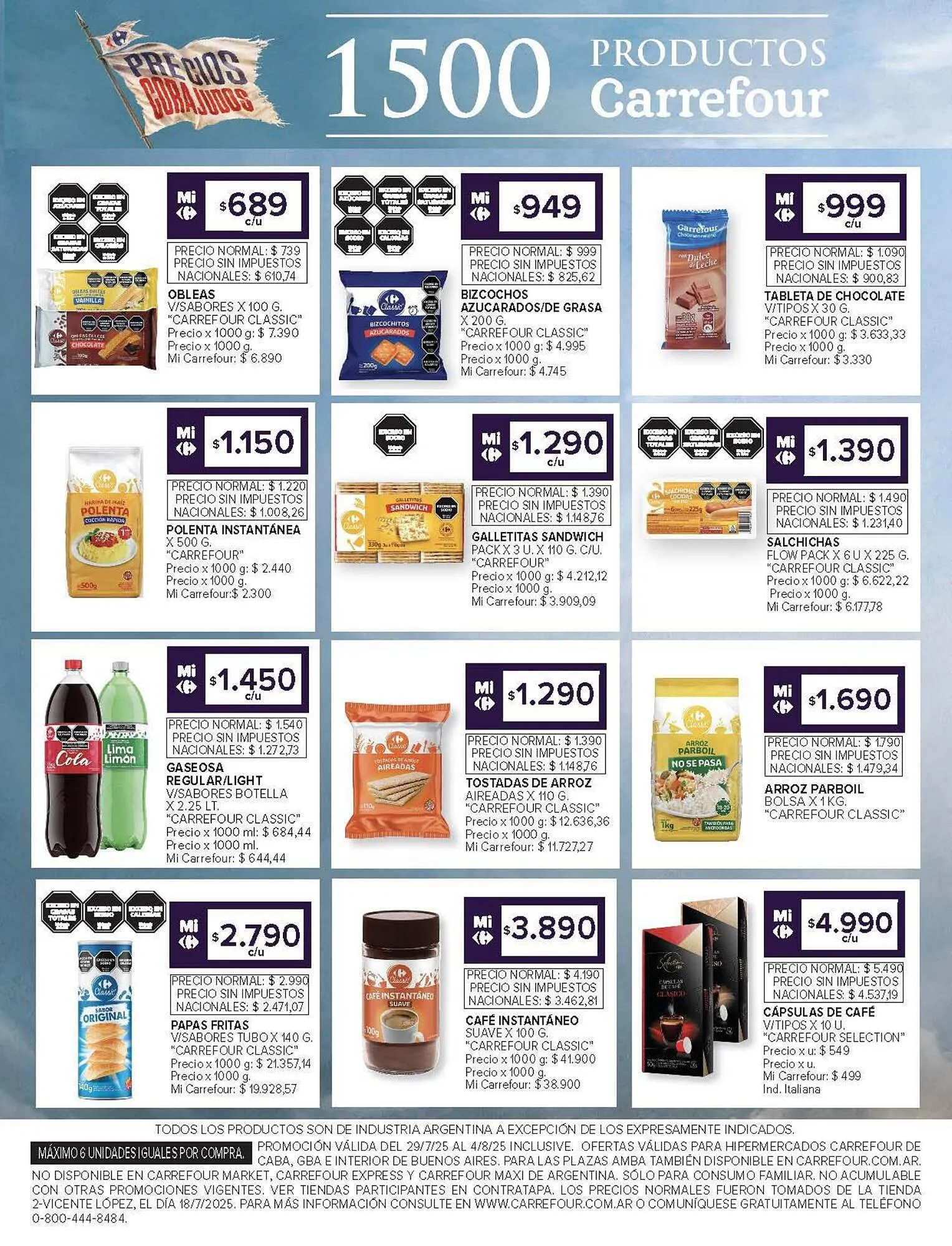 Ofertas de Catálogo Carrefour 29 de julio al 4 de agosto 2025 - Página 21 del catálogo