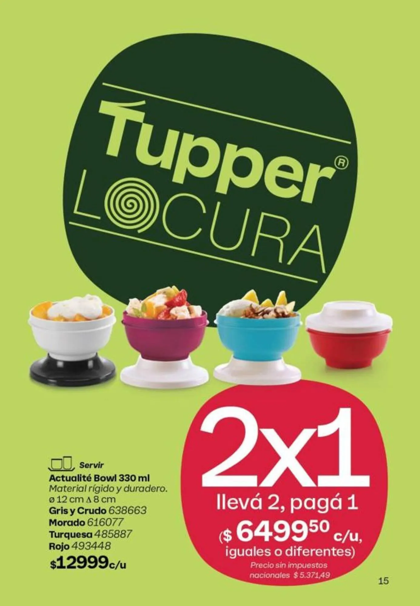 Ofertas de Catálogo Tupperware 10 de mayo al 31 de mayo 2025 - Página 16 del catálogo