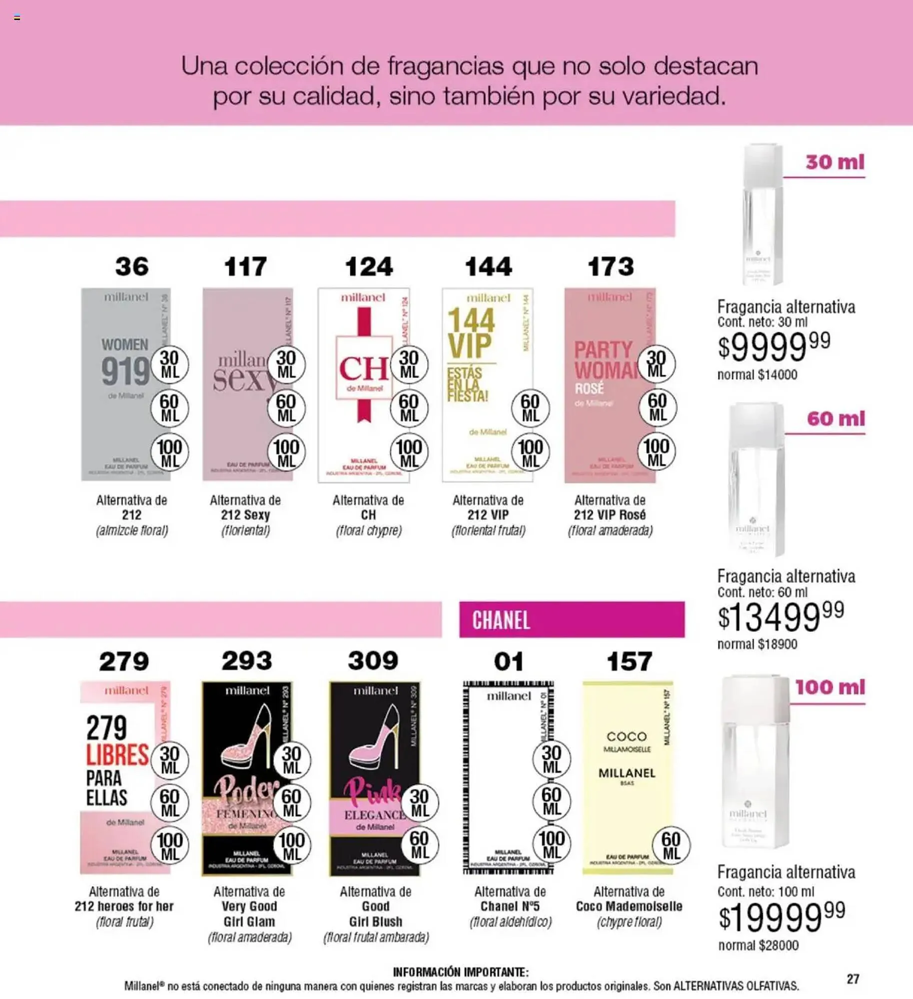 Ofertas de Catálogo Millanel Cosmética 23 de junio al 21 de julio 2025 - Página 27 del catálogo