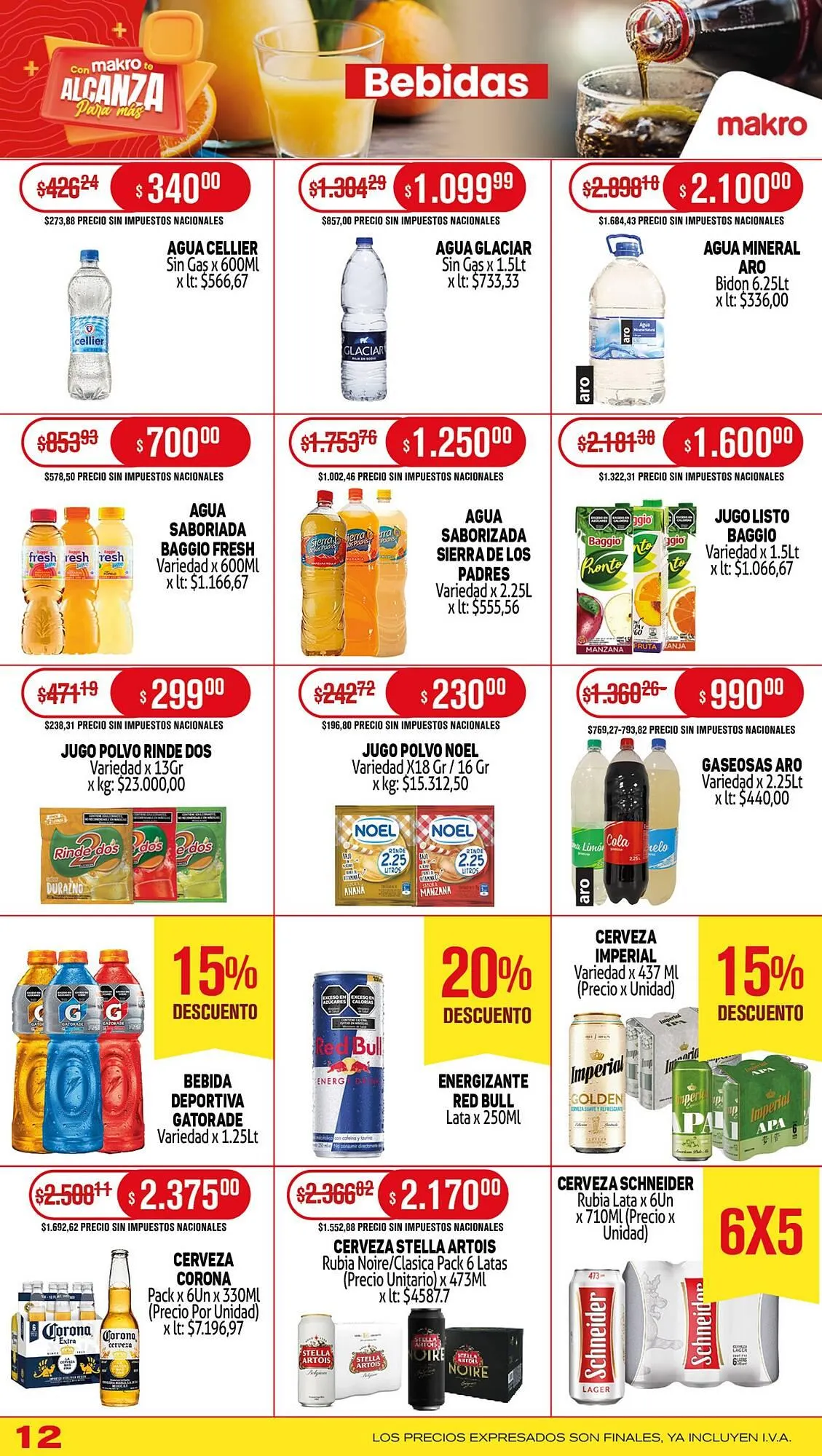 Ofertas de Catálogo Makro 29 de mayo al 4 de junio 2025 - Página 12 del catálogo