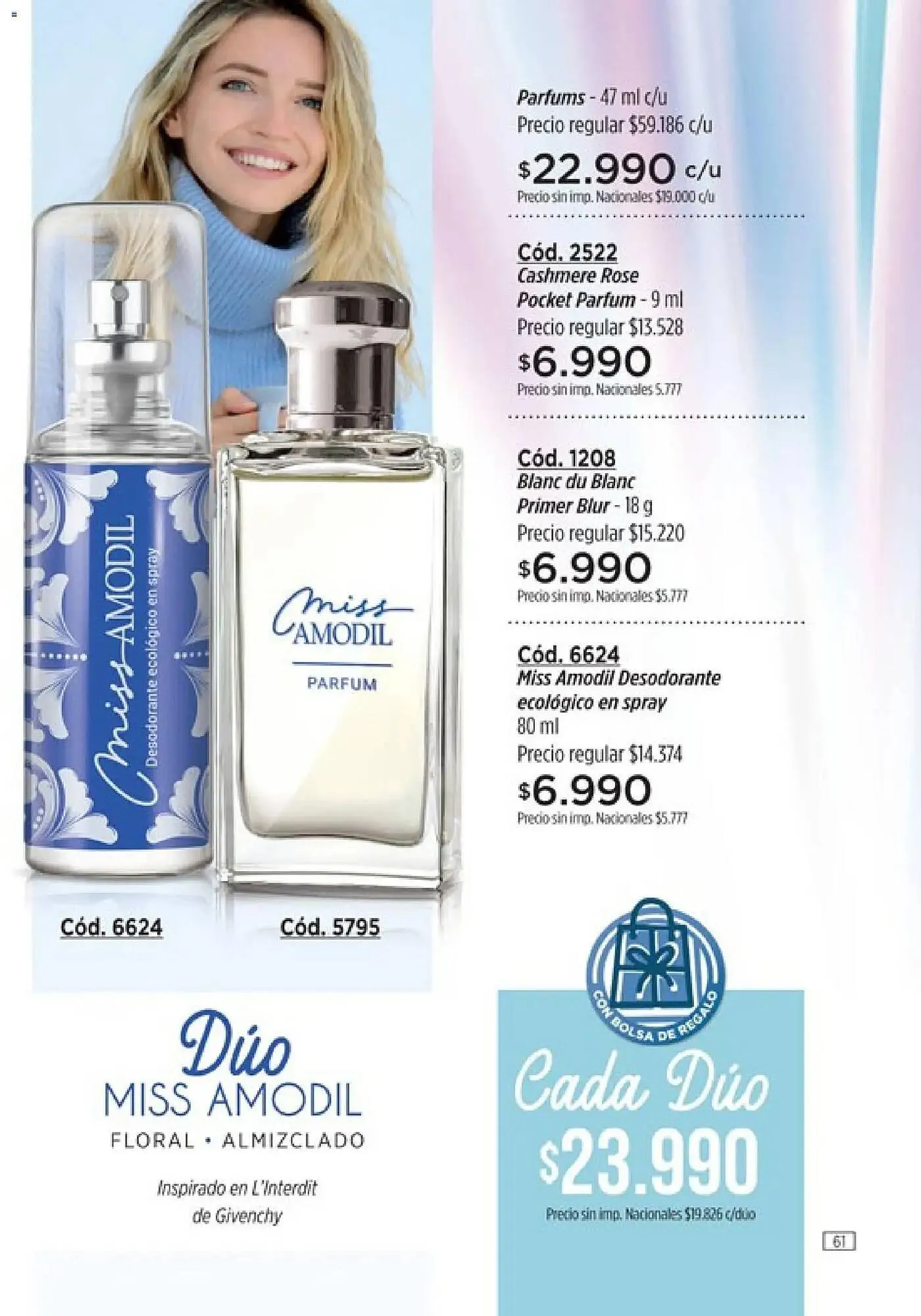 Ofertas de Catálogo Amodil 5 de mayo al 31 de mayo 2026 - Página 61 del catálogo
