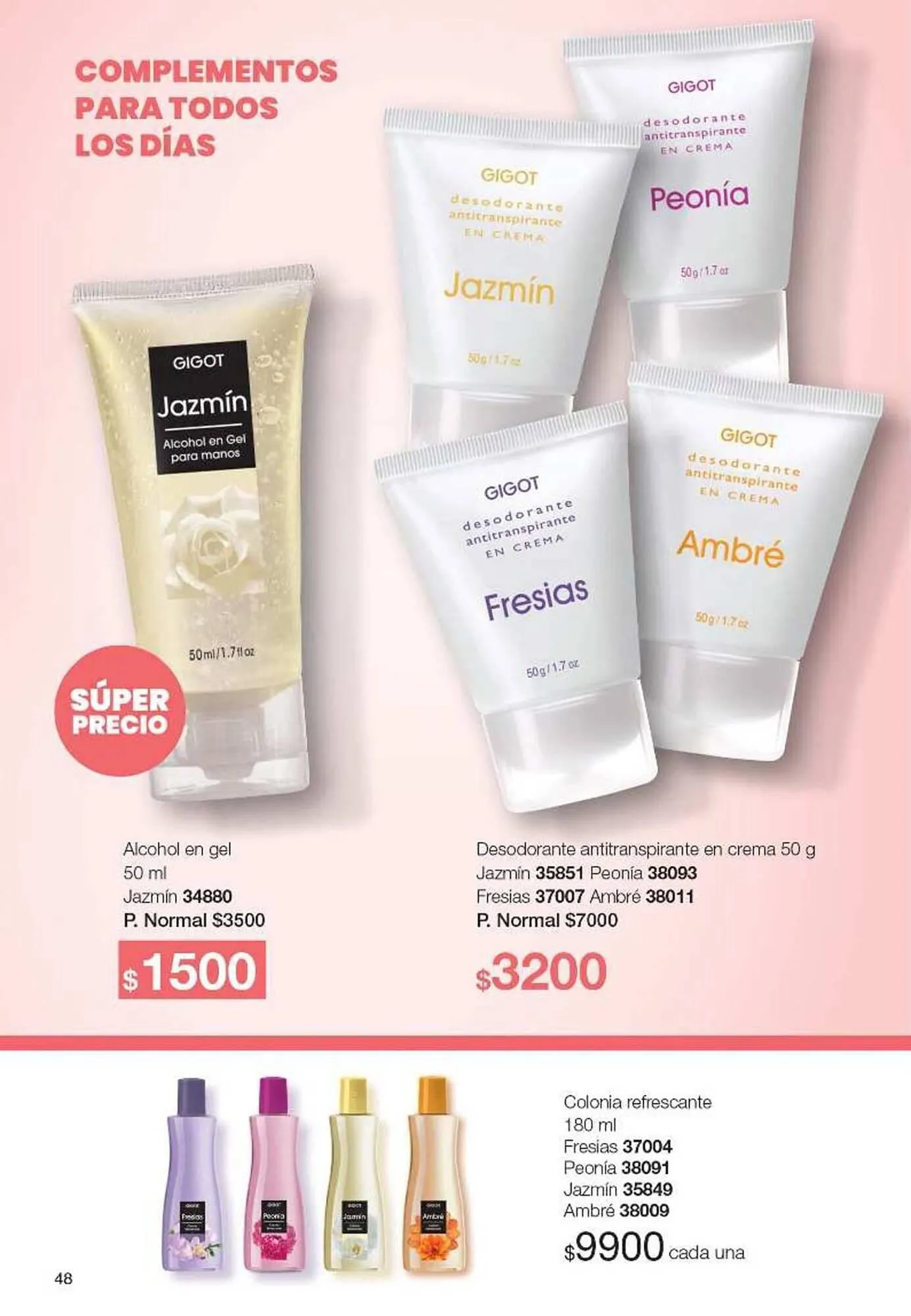 Ofertas de Catálogo Gigot 21 de septiembre al 31 de diciembre 2024 - Página 48 del catálogo