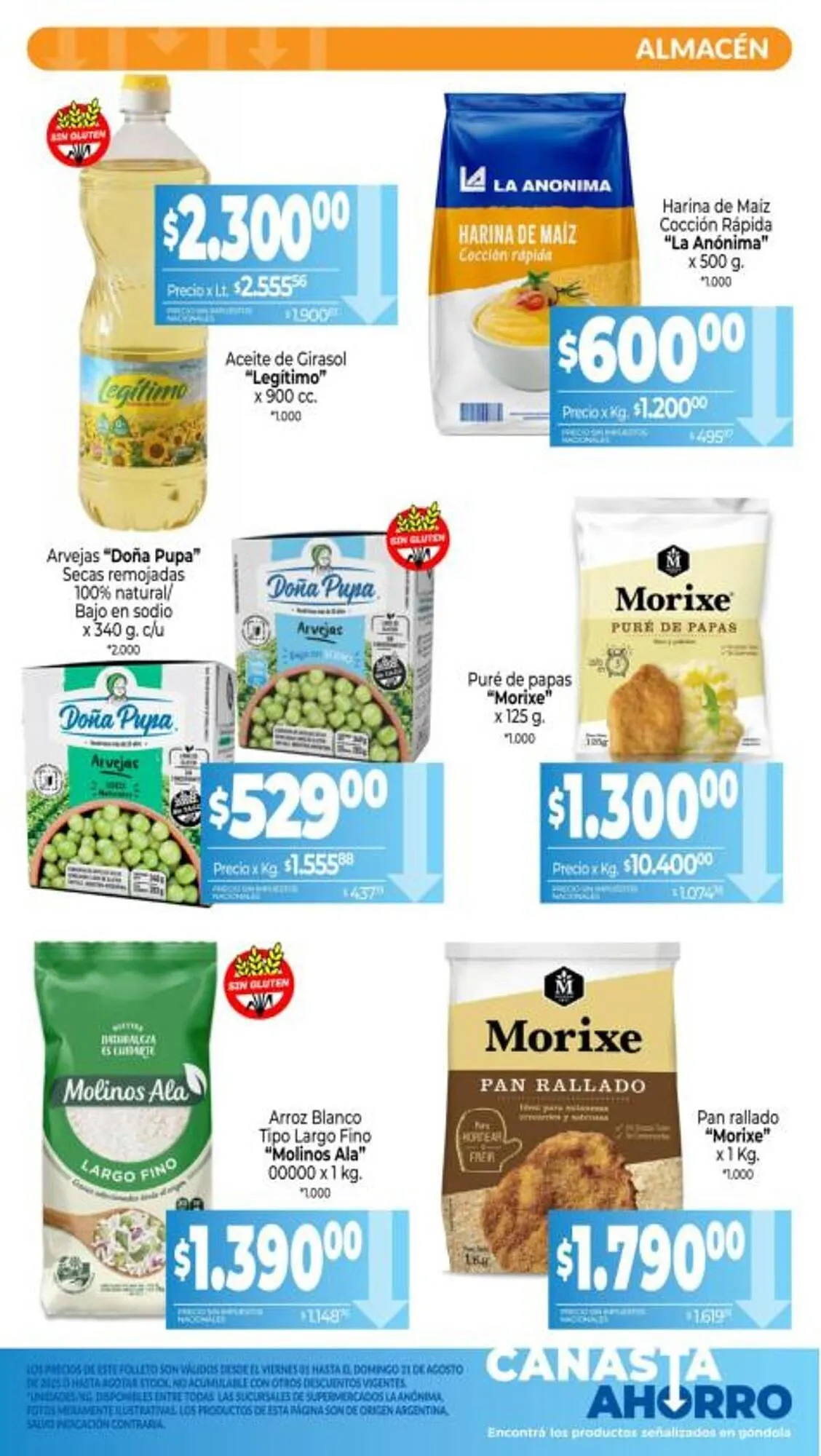 Ofertas de Catálogo La Anonima 8 de agosto al 31 de agosto 2025 - Página 6 del catálogo