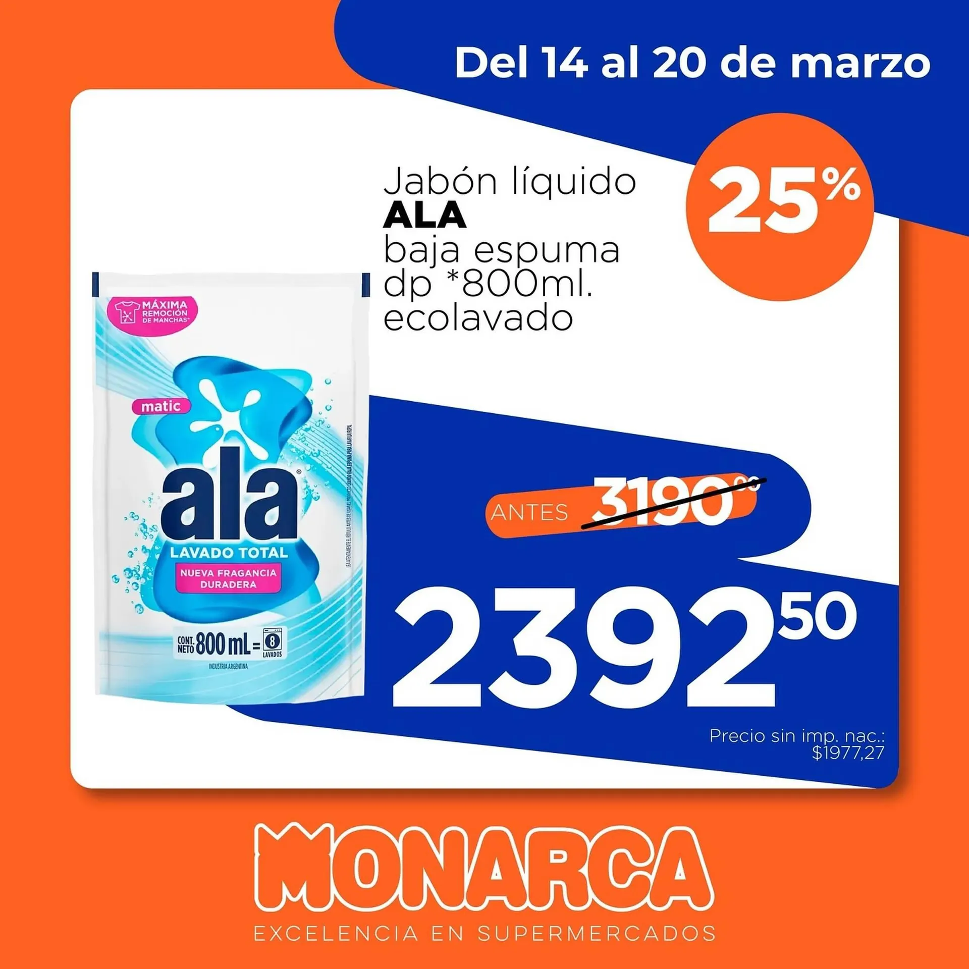 Ofertas de Catálogo Supermercados Monarca 14 de marzo al 20 de marzo 2026 - Página 5 del catálogo