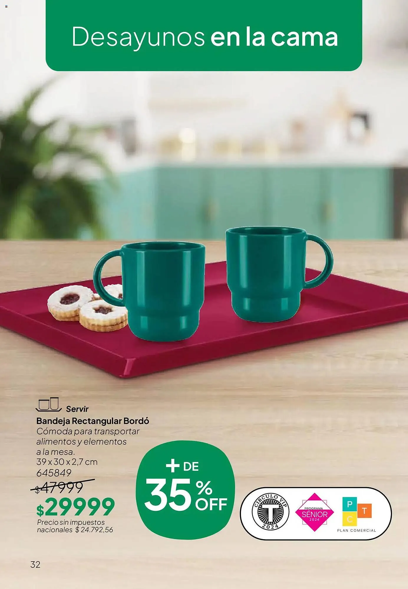 Ofertas de Folleto Tupperware 24 de noviembre al 31 de diciembre 2025 - Página 33 del catálogo