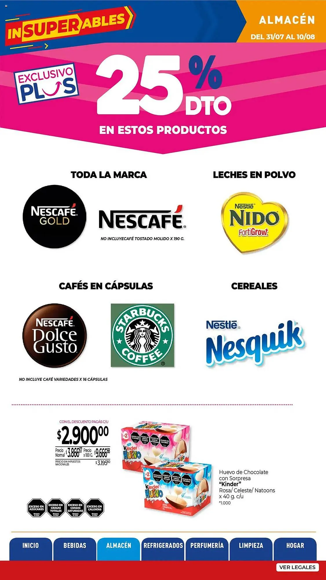 Ofertas de Catálogo La Anonima 31 de julio al 11 de agosto 2025 - Página 16 del catálogo