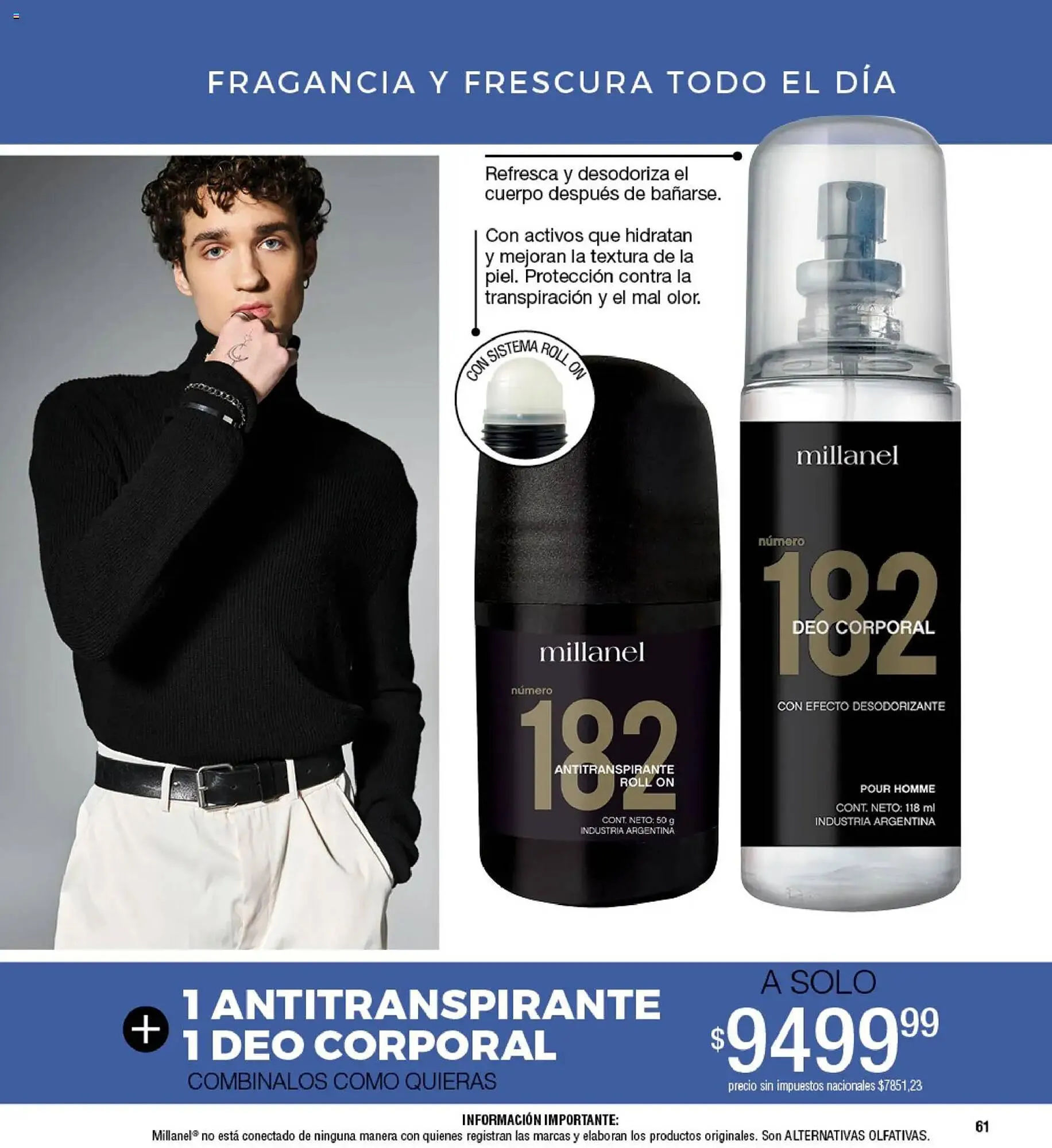 Ofertas de Catálogo Millanel Cosmética 2 de marzo al 29 de marzo 2026 - Página 61 del catálogo