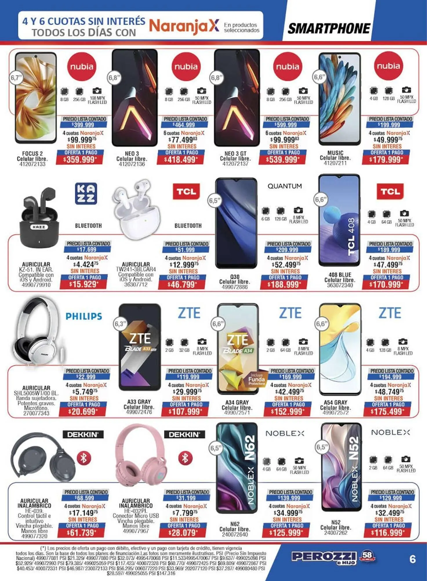 Ofertas de Catálogo Perozzi 19 de enero al 31 de enero 2026 - Página 7 del catálogo