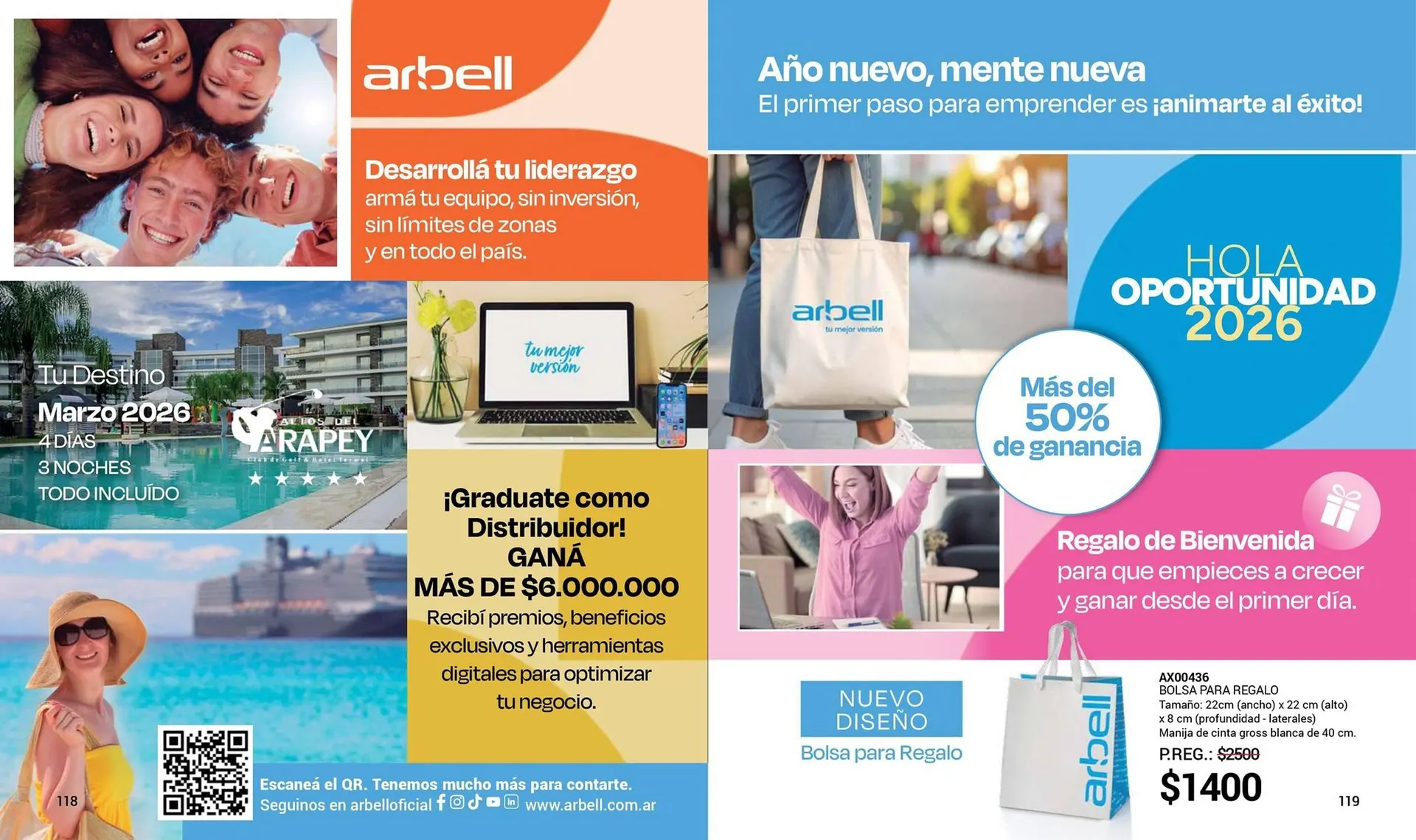 Ofertas de Catálogo Arbell 3 de enero al 5 de marzo 2026 - Página 60 del catálogo