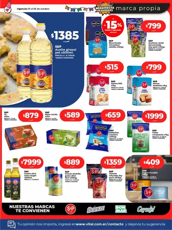 Ofertas de ¡Empezá la semana a puro AHORRO!! 1 de octubre al 6 de octubre 2024 - Página 31 del catálogo