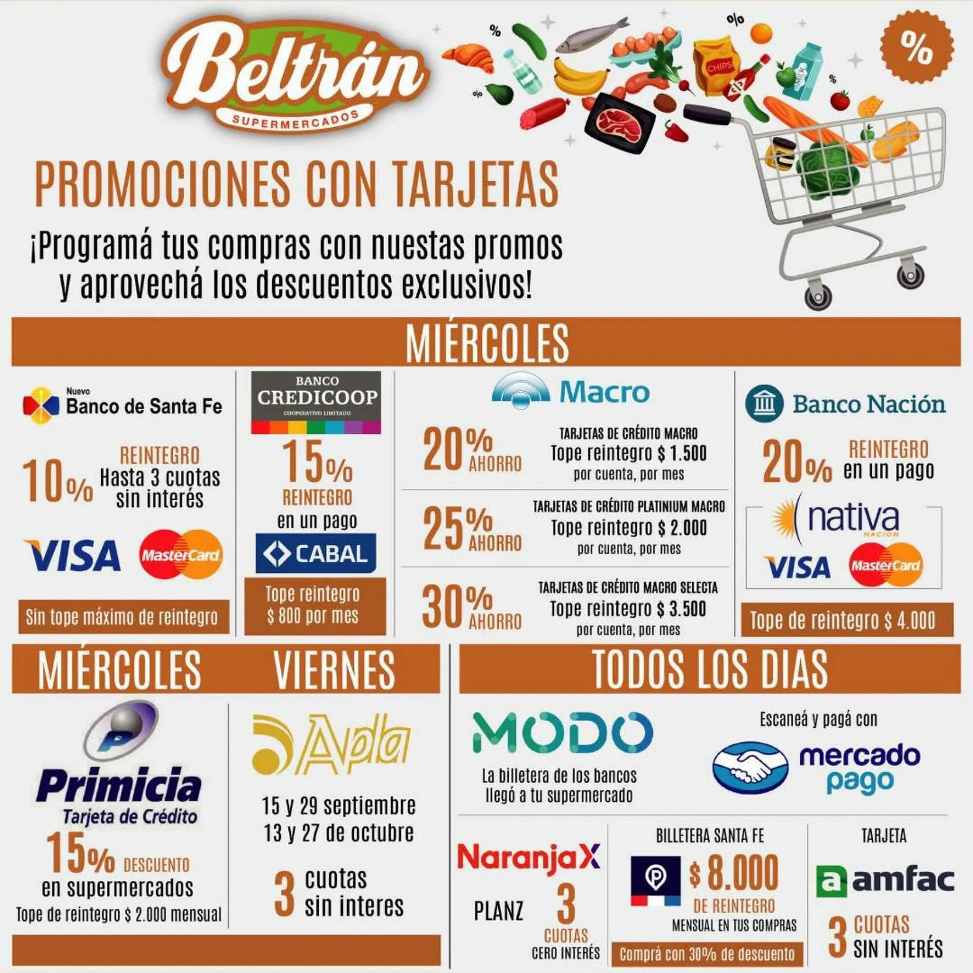Ofertas de Catálogo Beltrán Supermercados 8 de septiembre al 31 de octubre 2023 - Página 1 del catálogo