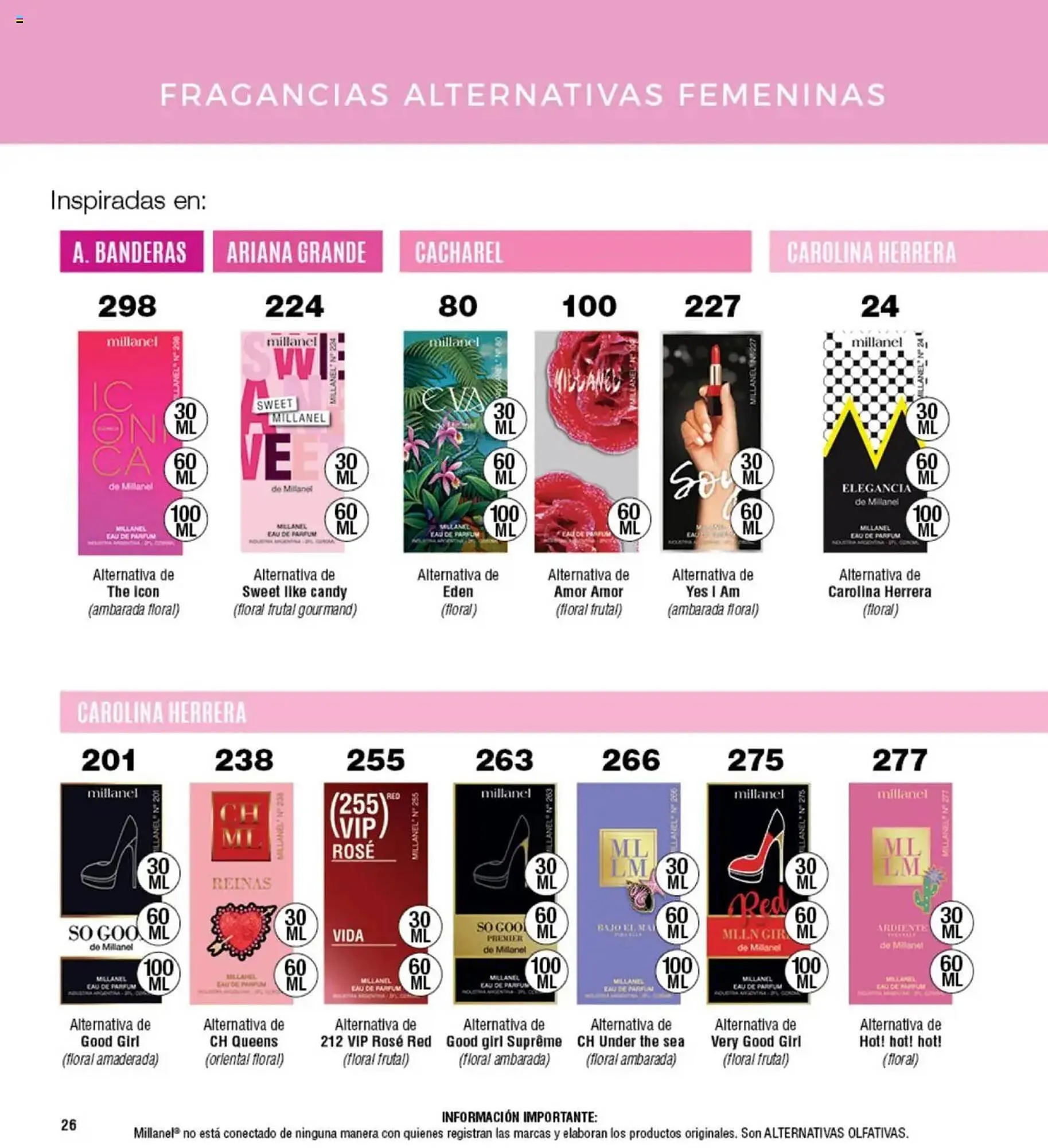 Ofertas de Catálogo Millanel Cosmética 23 de junio al 21 de julio 2025 - Página 26 del catálogo