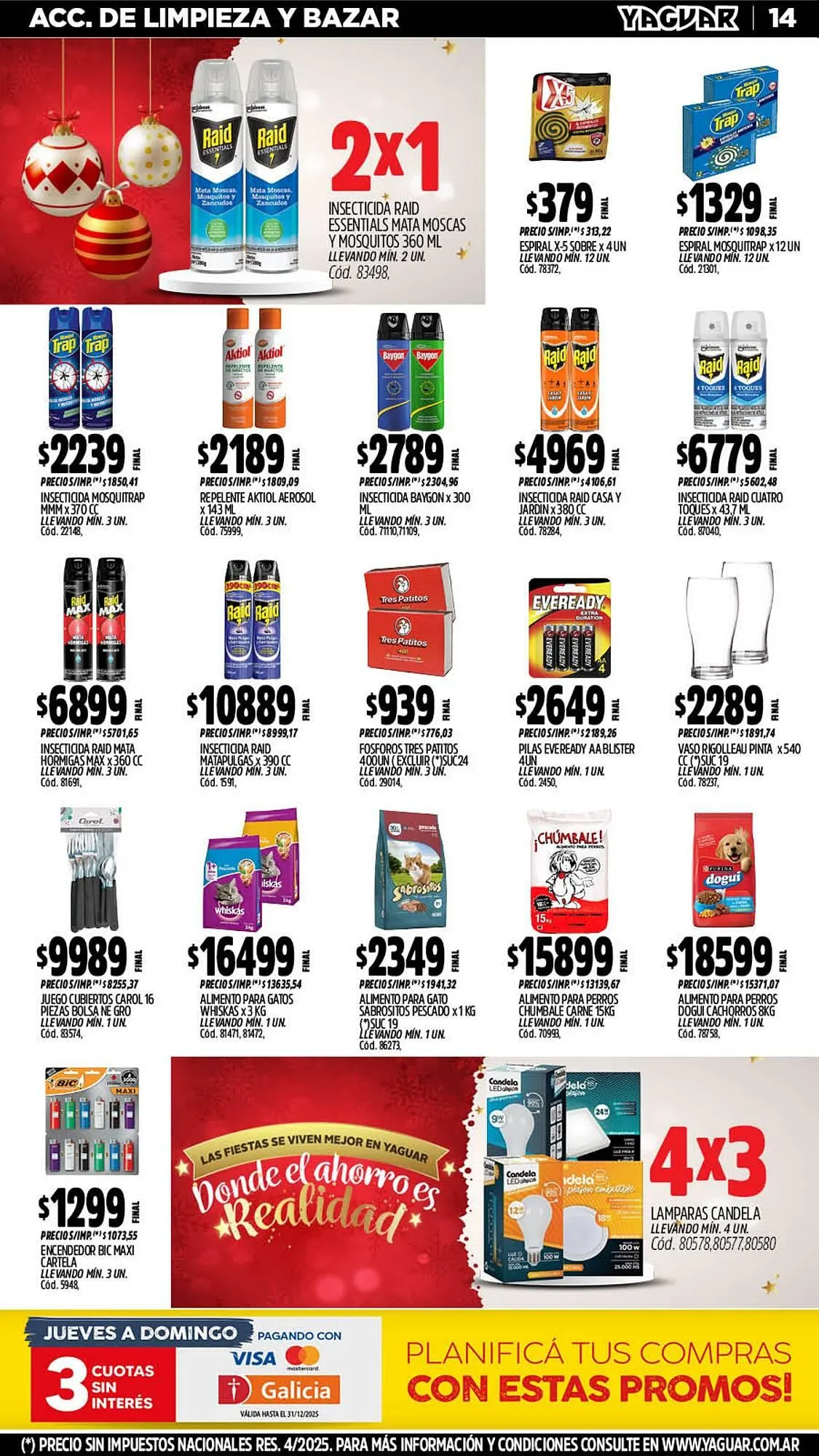 Ofertas de Catálogo Supermercados Yaguar 22 de diciembre al 28 de diciembre 2025 - Página 16 del catálogo