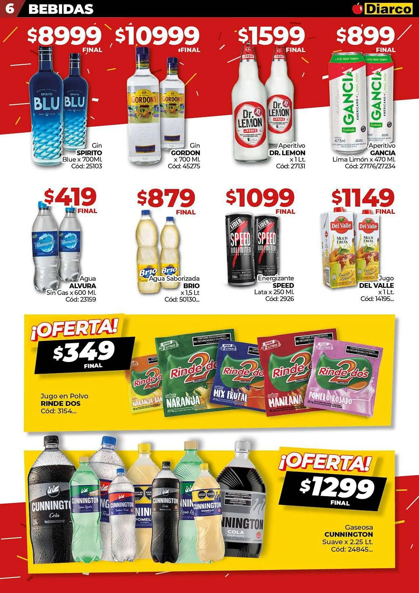 Ofertas de Catálogo Diarco 28 de octubre al 1 de noviembre 2024 - Página 7 del catálogo