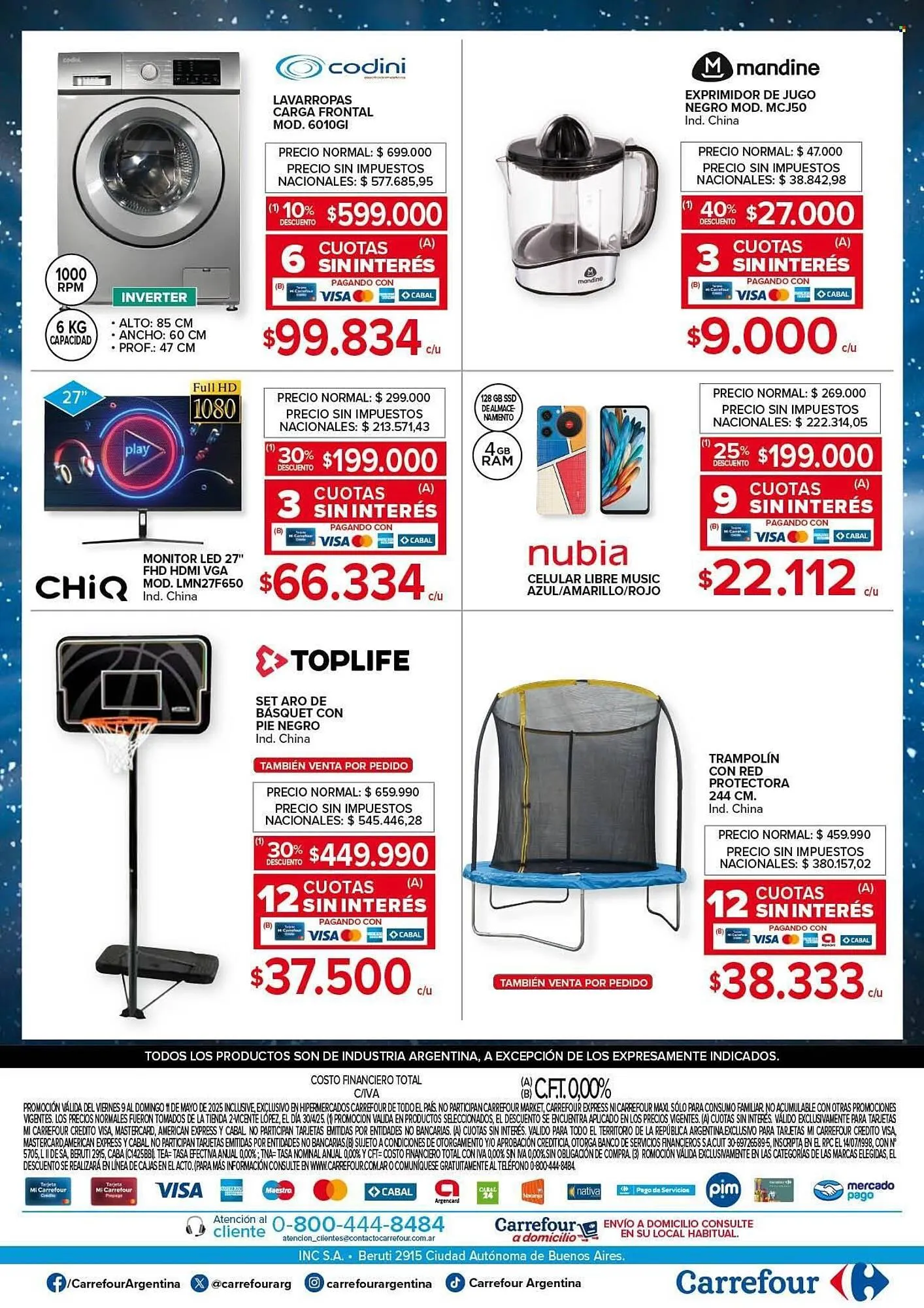 Ofertas de Catálogo Carrefour 9 de mayo al 11 de mayo 2025 - Página 2 del catálogo