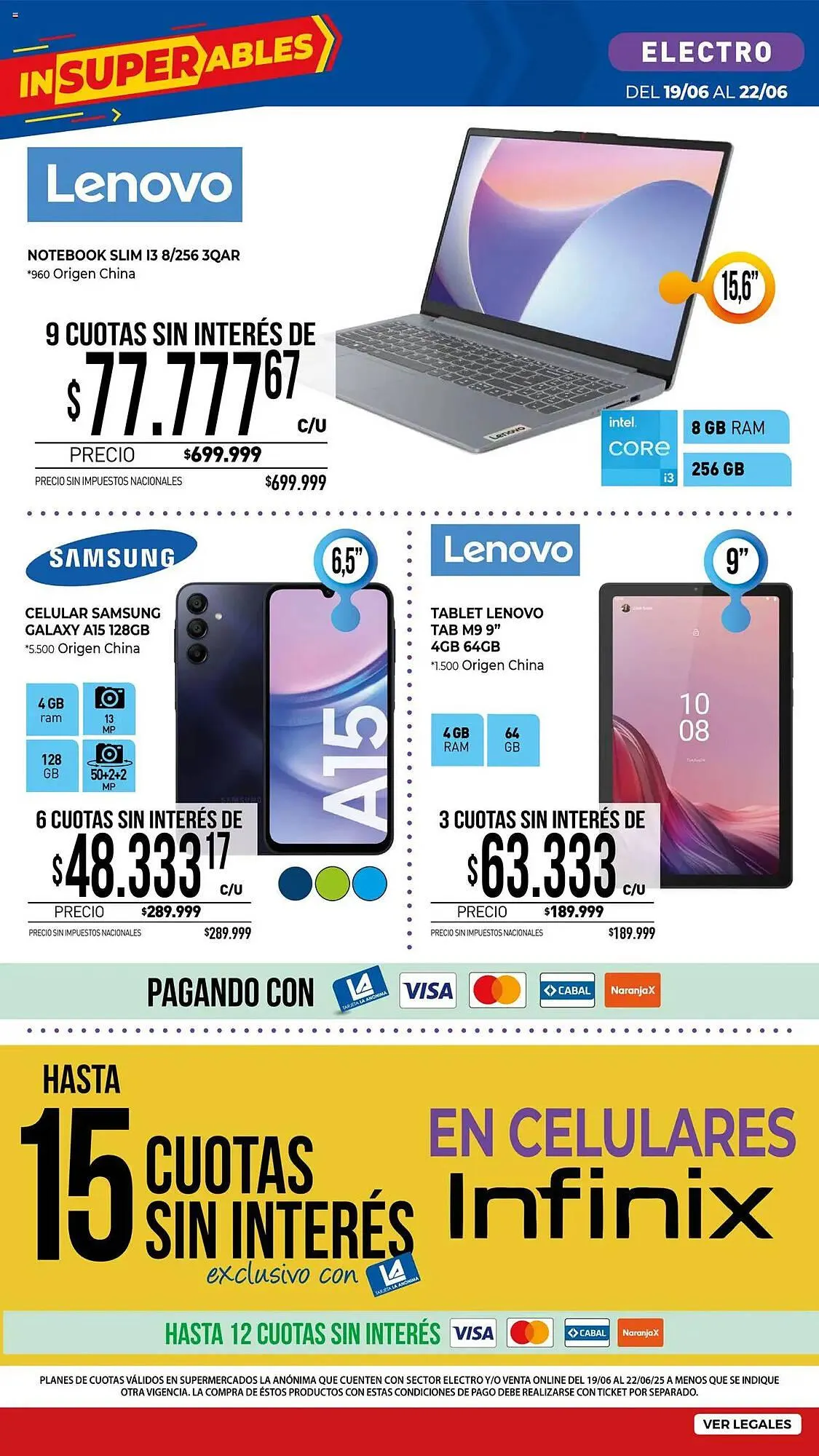 Ofertas de Catálogo La Anonima 19 de junio al 30 de junio 2025 - Página 41 del catálogo