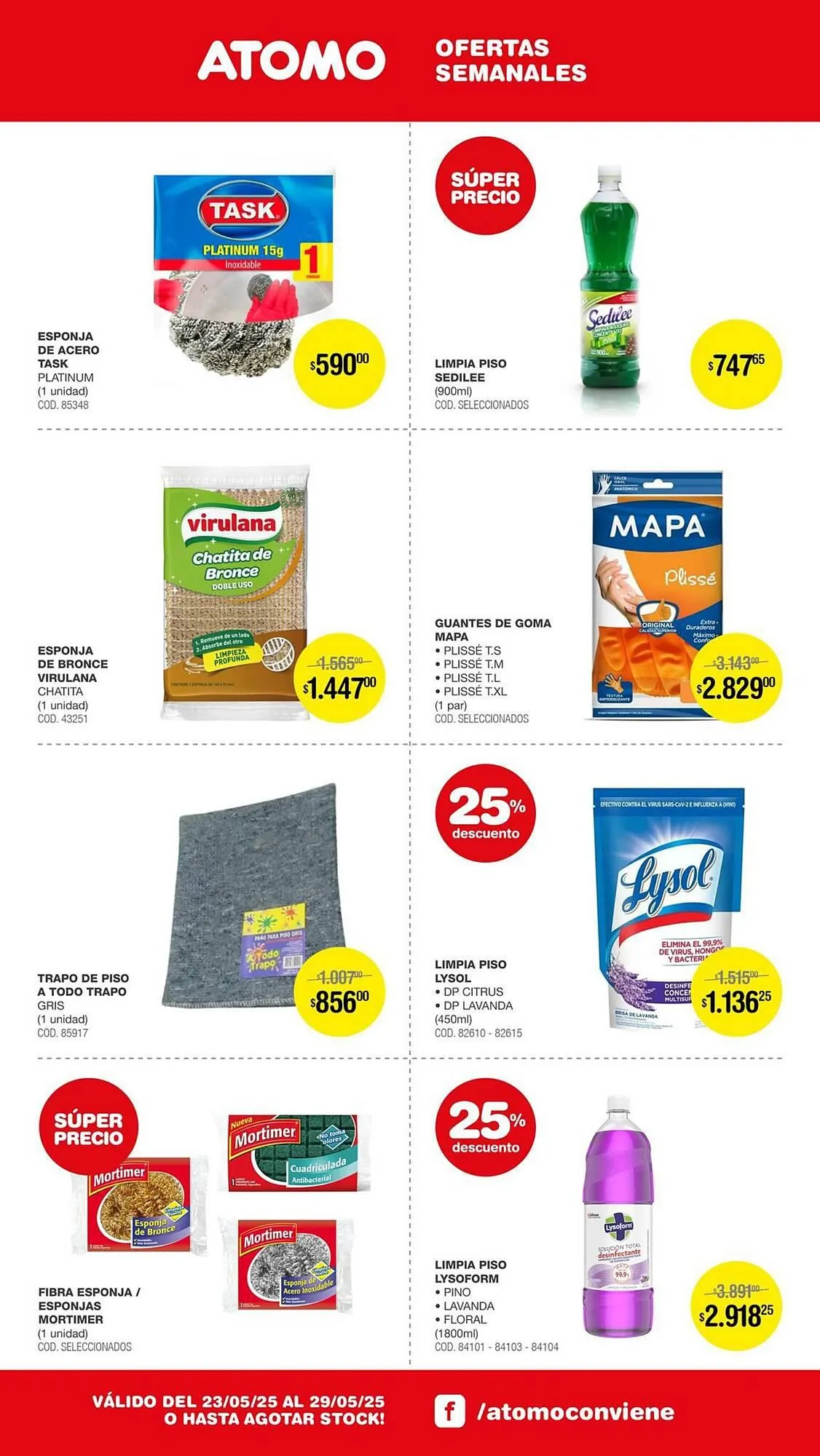 Ofertas de Catálogo Atomo Conviene 23 de mayo al 29 de mayo 2025 - Página 13 del catálogo