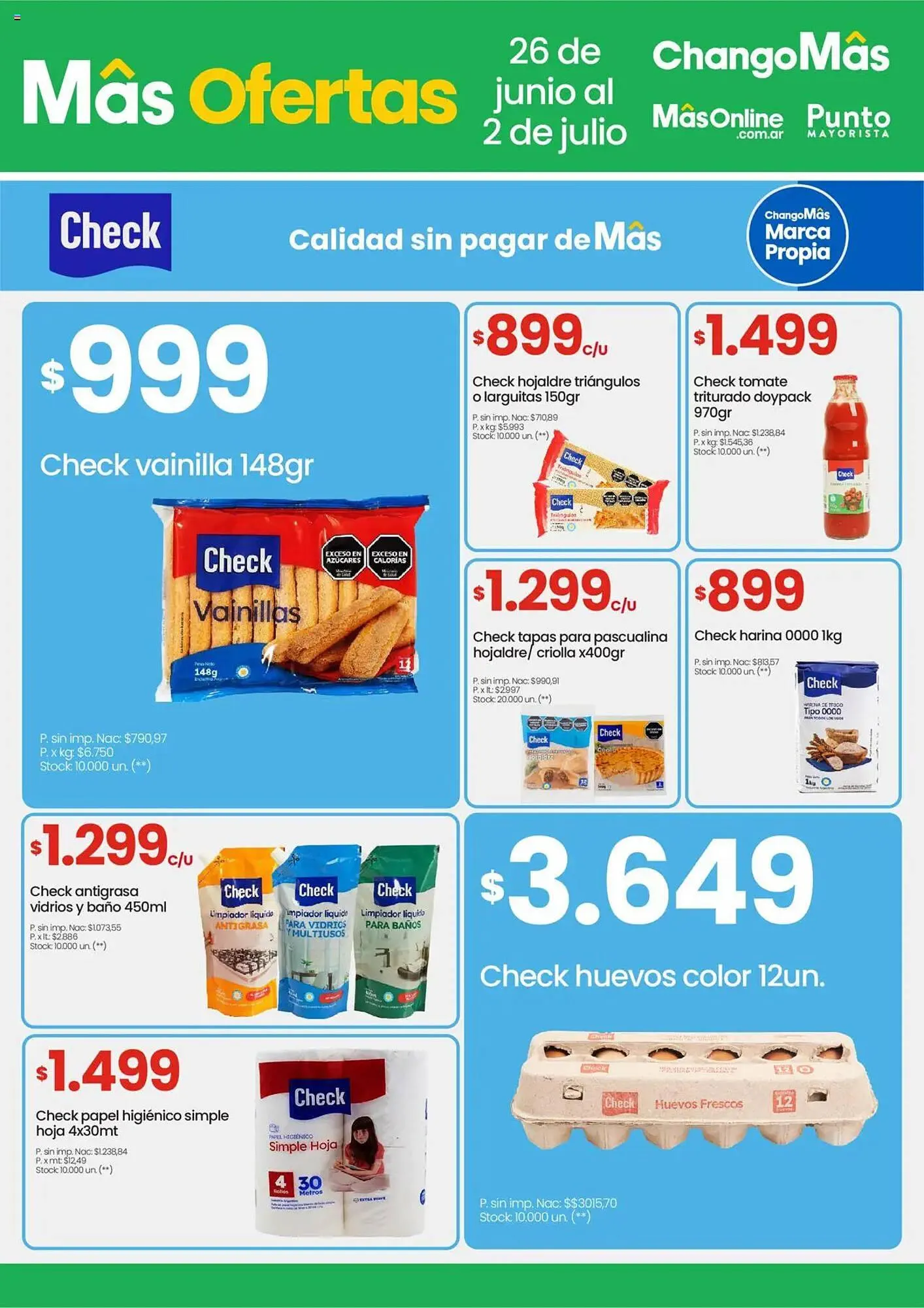 Ofertas de Catálogo Changomas 26 de junio al 3 de julio 2025 - Página 6 del catálogo