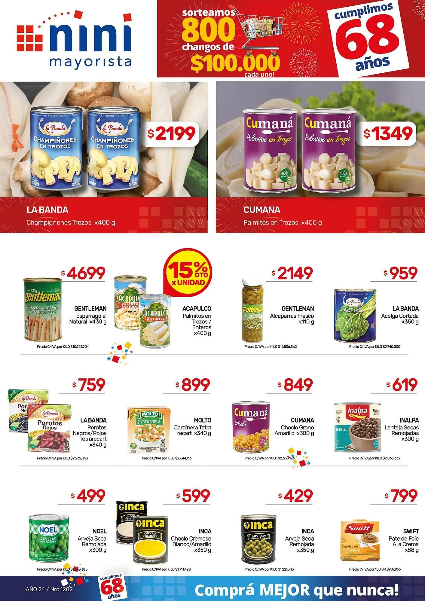 Ofertas de Catálogo Nini Mayorista 18 de noviembre al 24 de noviembre 2024 - Página 20 del catálogo