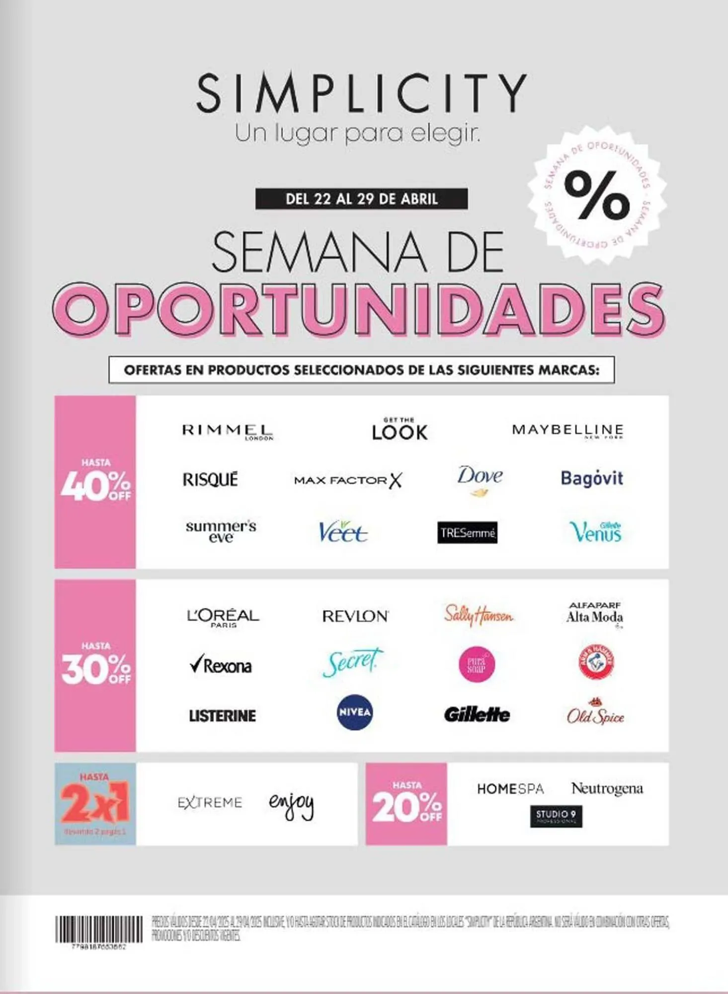 Catálogo Simplicity - 1